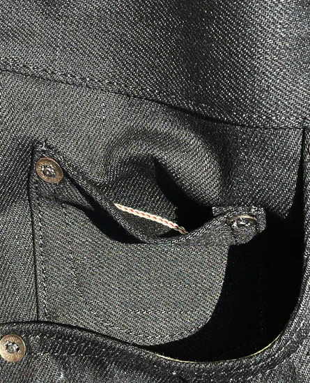 Chelsea 13 oz Black Maria stretch Nihon Menpu Japanese denim - Image 10