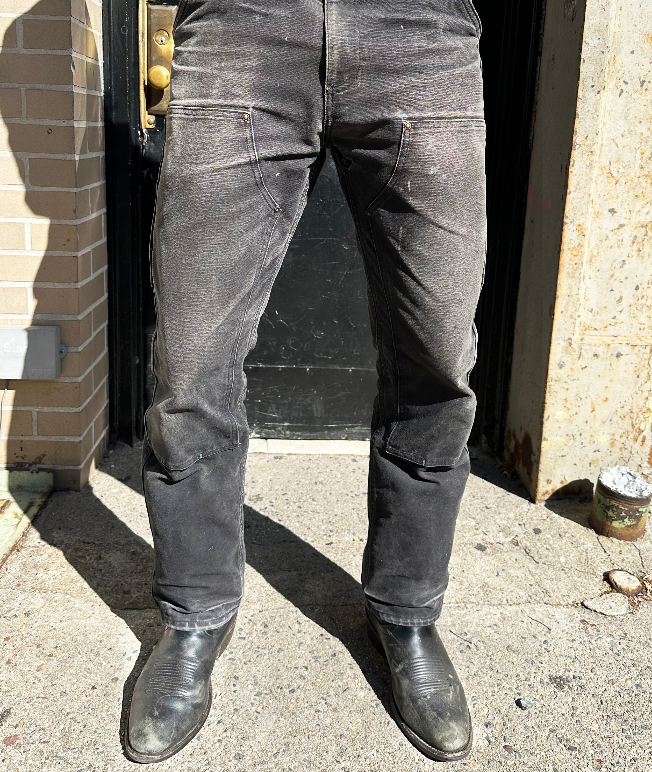 Black Mt Vernon Duck Double Knee Work Uniform Chino - Image 10