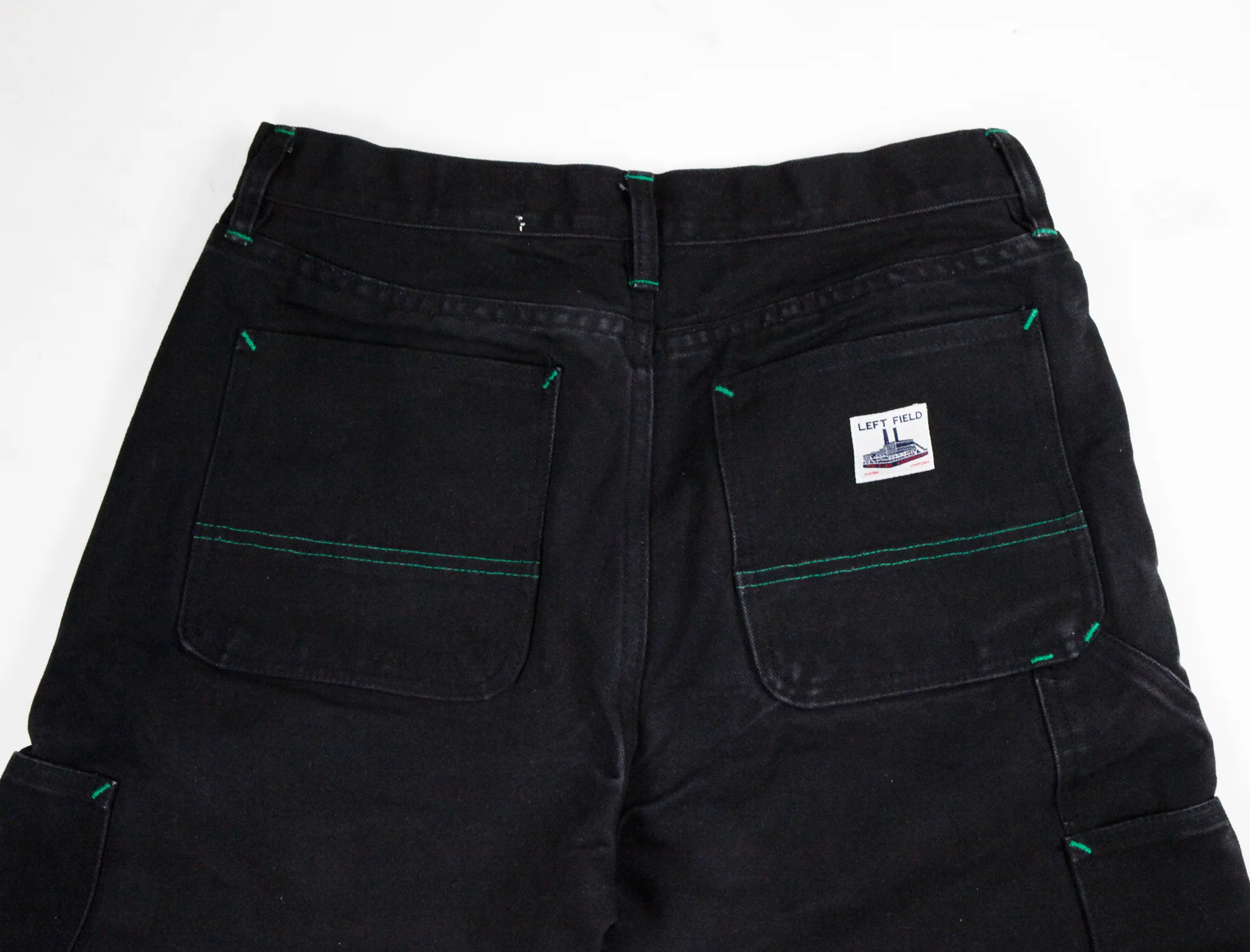 Black Mt Vernon Duck Double Knee Work Uniform Chino - Image 8