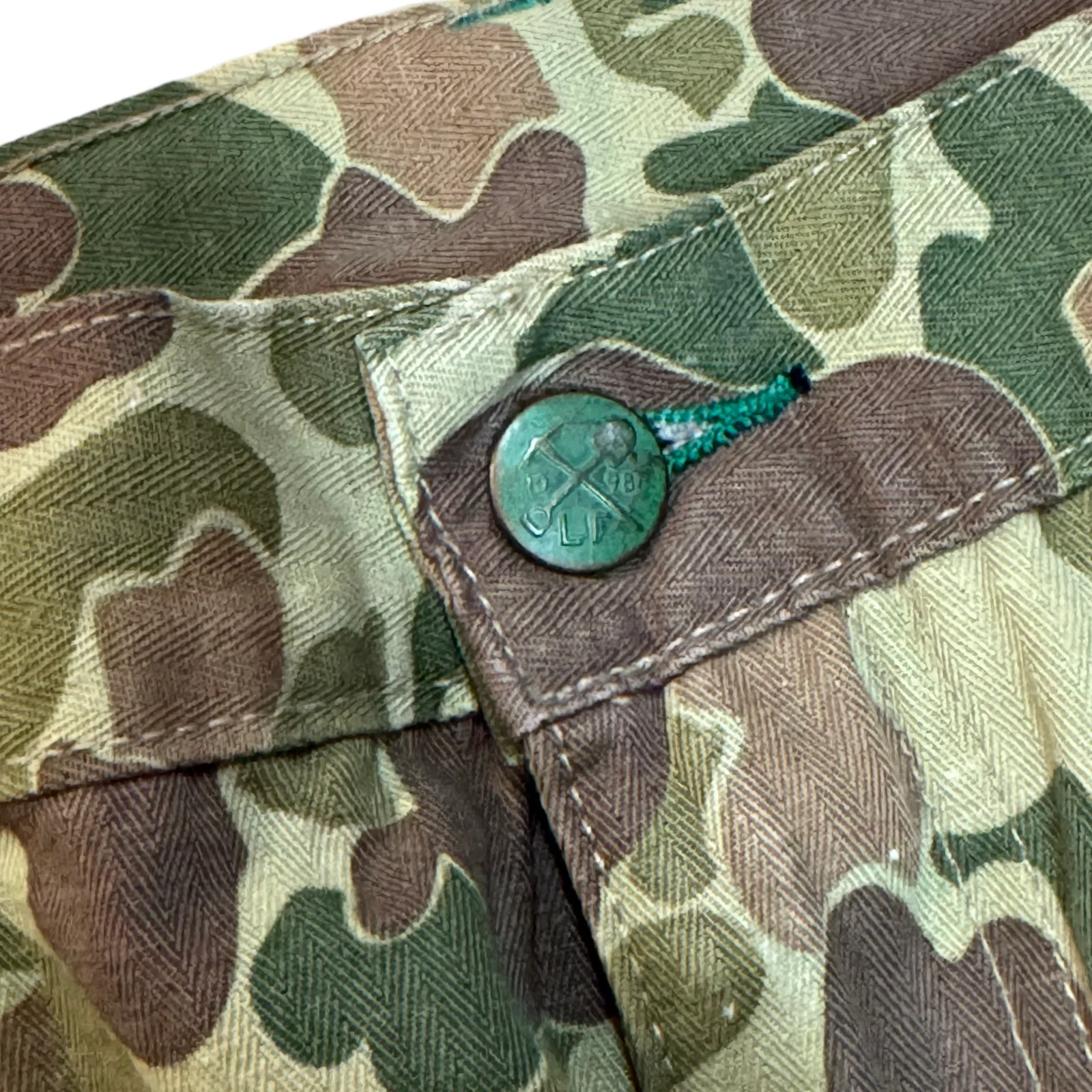 Camouflage "Frog Skin" Japanese Fabric Double Knee Work Pant - Size up for a looser fit - Image 2
