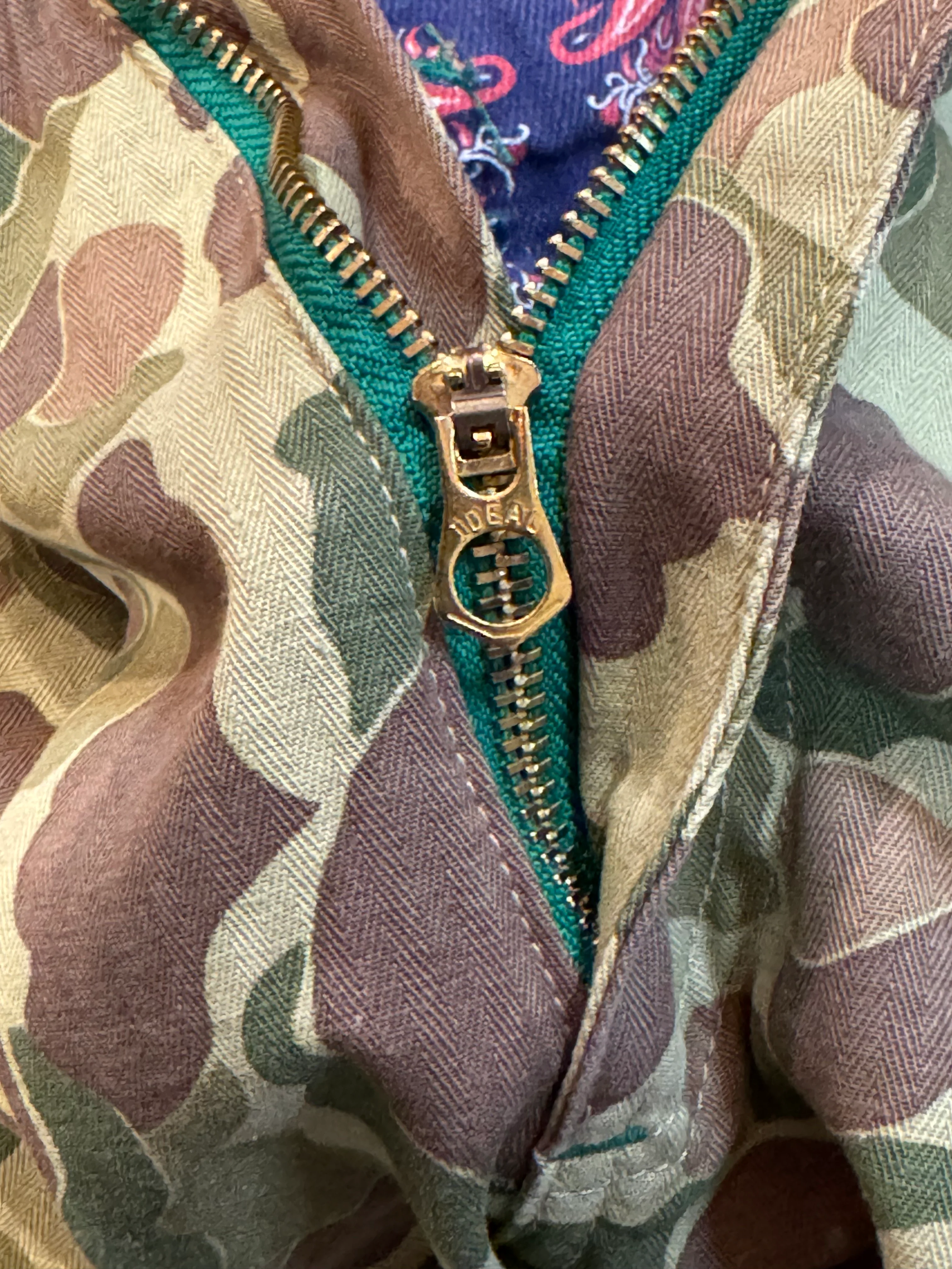 Camouflage "Frog Skin" Japanese Fabric Double Knee Work Pant - Size up for a looser fit - Image 4