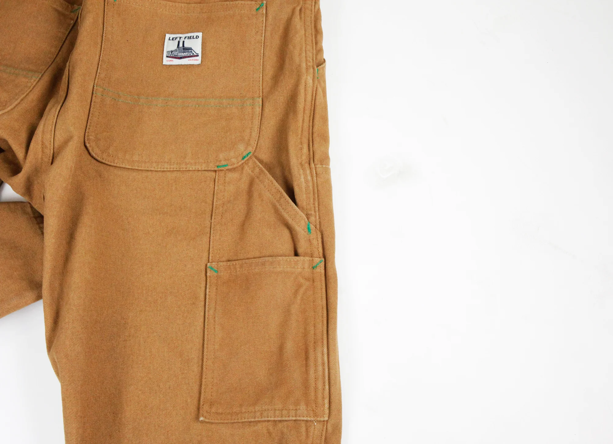 Caramel Mt Vernon Duck Double Knee Work Uniform Chino - Image 6