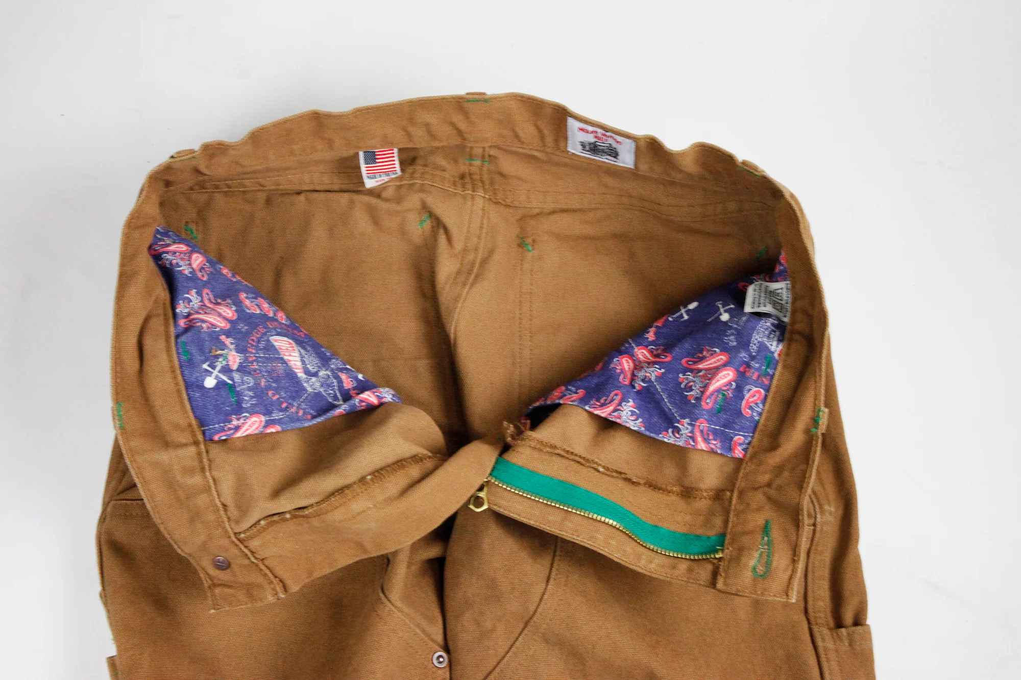 Caramel Mt Vernon Duck Double Knee Work Uniform Chino - Image 8