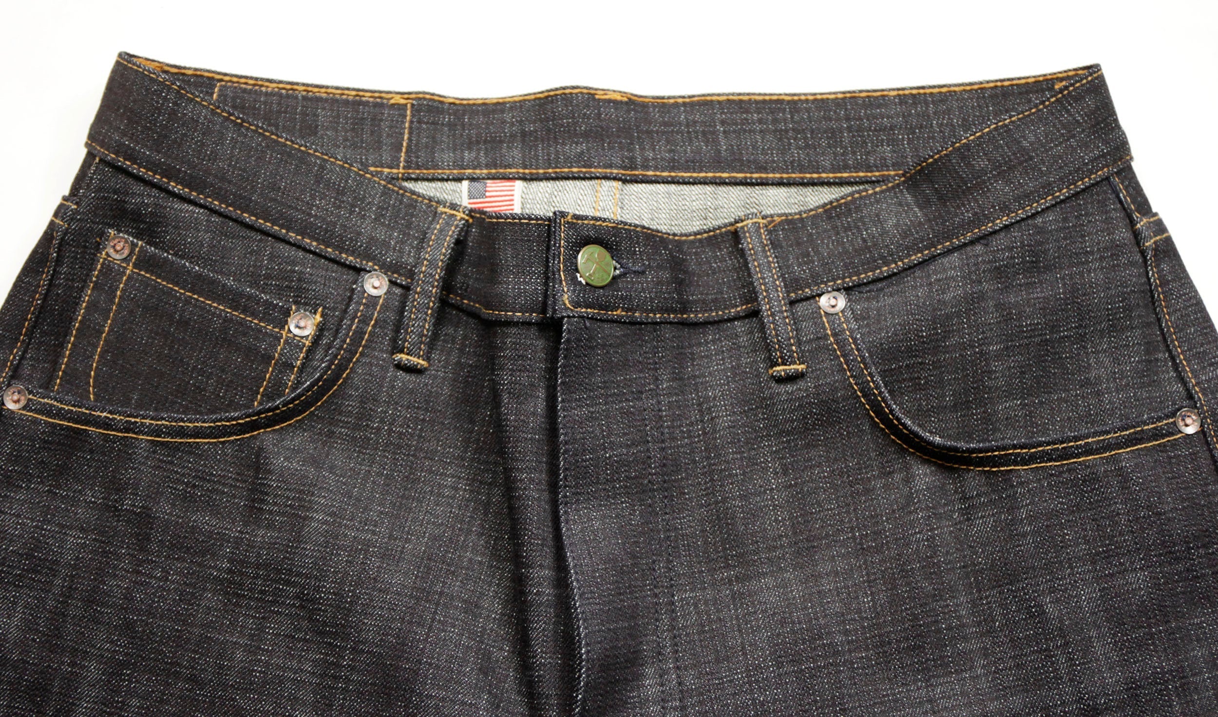 Chelsea 15 oz Slub Cross Hatch Denim - Image 2
