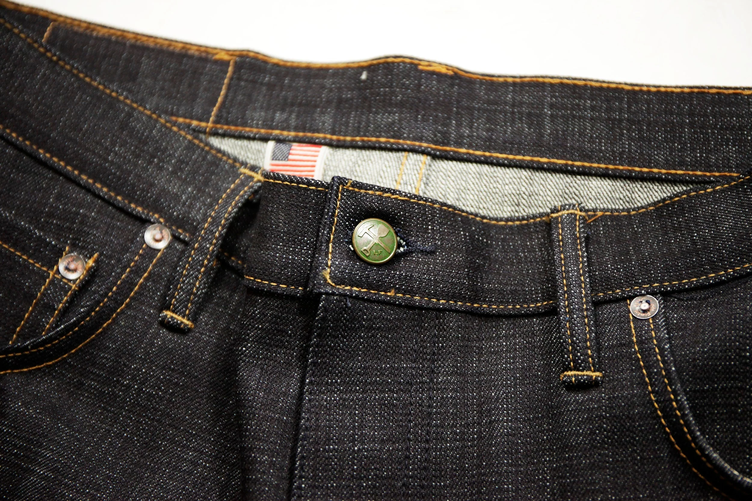 Chelsea 15 oz Slub Cross Hatch Denim - Image 3