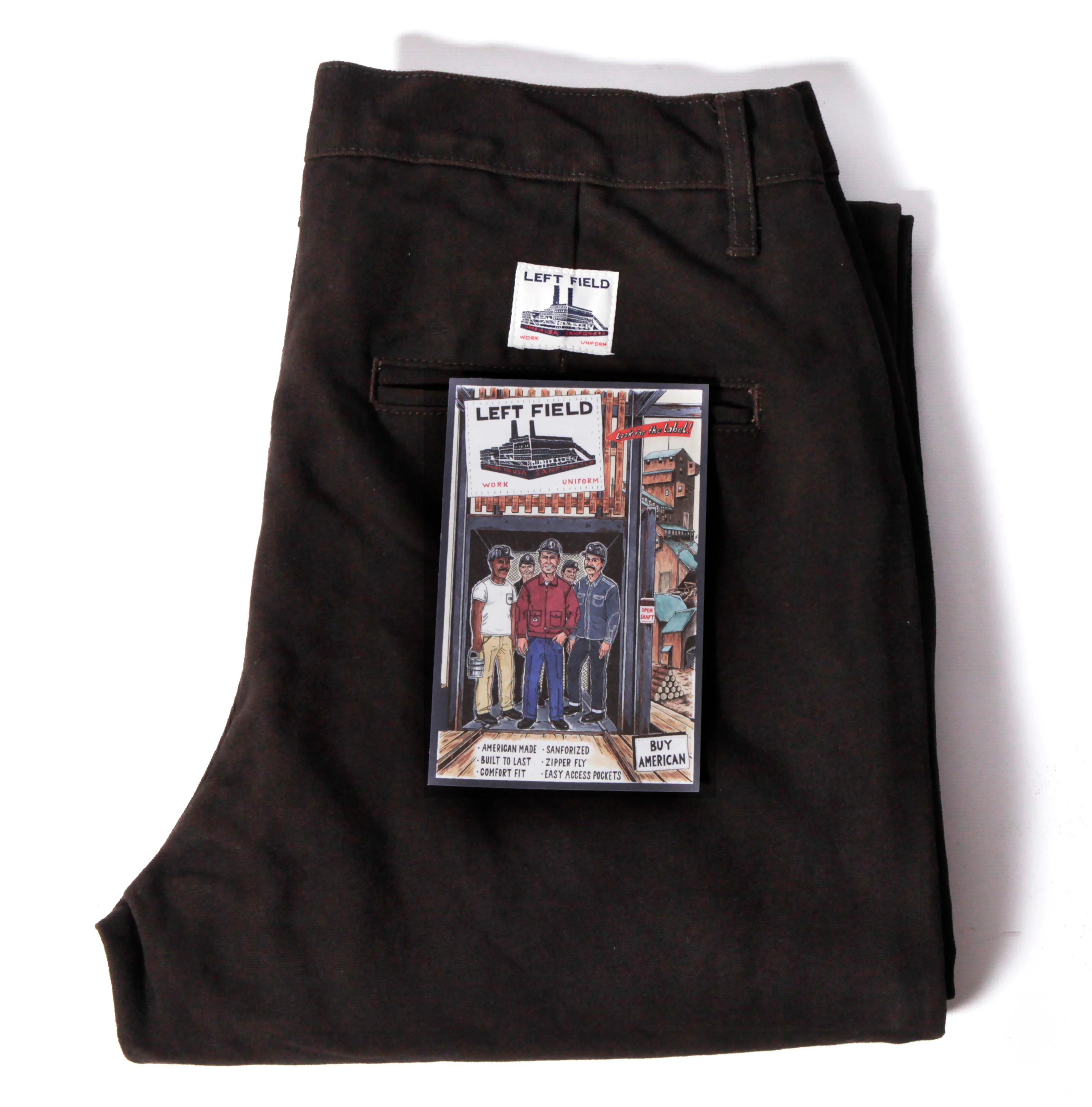 Chocolate Duck Mt Vernon 13 oz  Work Uniform Chino - Image 11