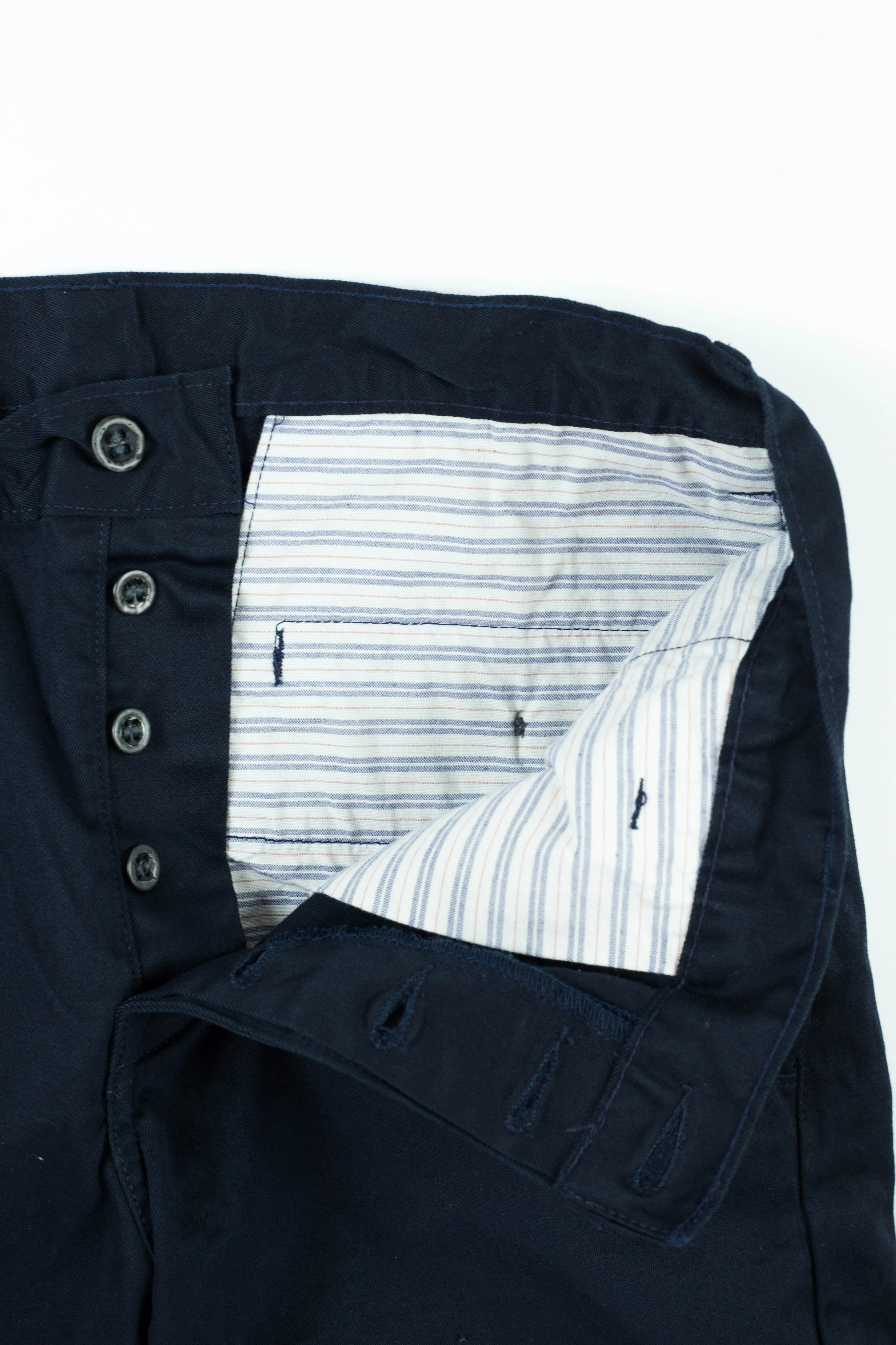 Coal Miner Navy 9 oz Japanese stretch sateen twill - Image 20