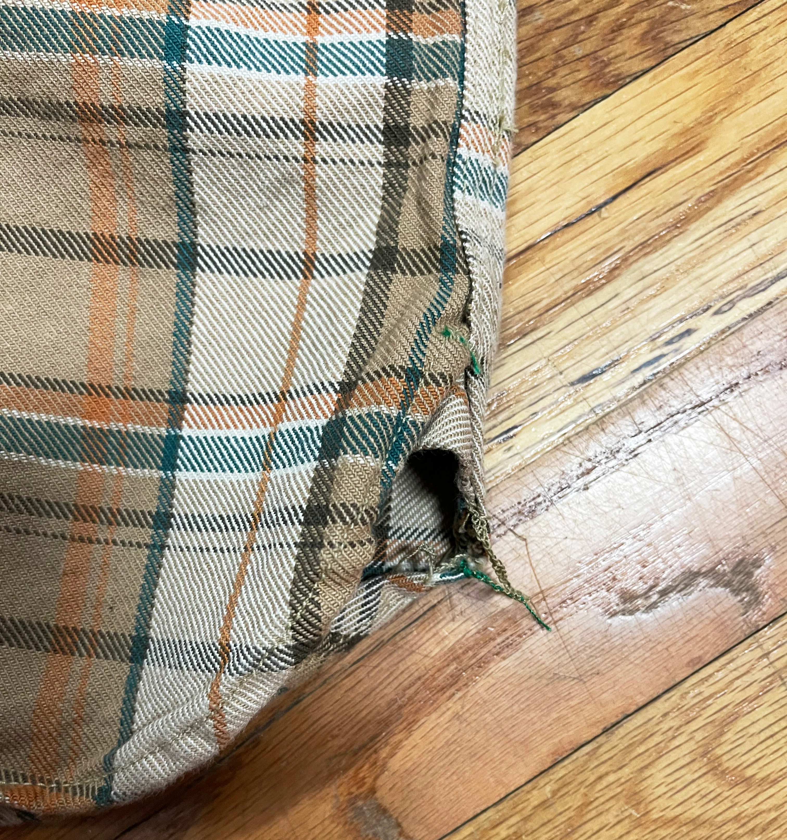 Desert Heavyweight Tartan Twill Work Shirt with LF Buttons - Image 8