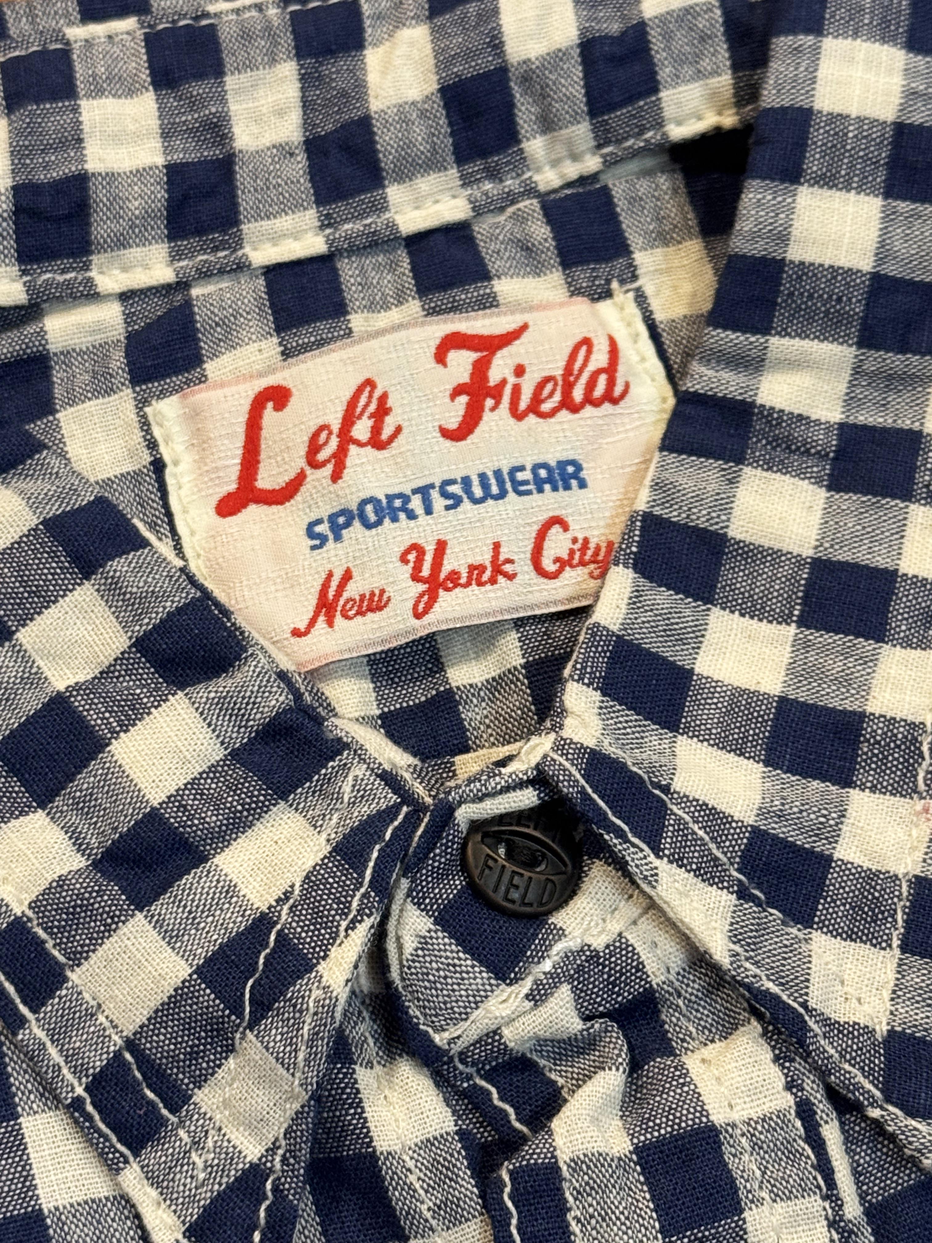 Japanese Selvedge Indigo check 100% Cotton work shirt - Image 2