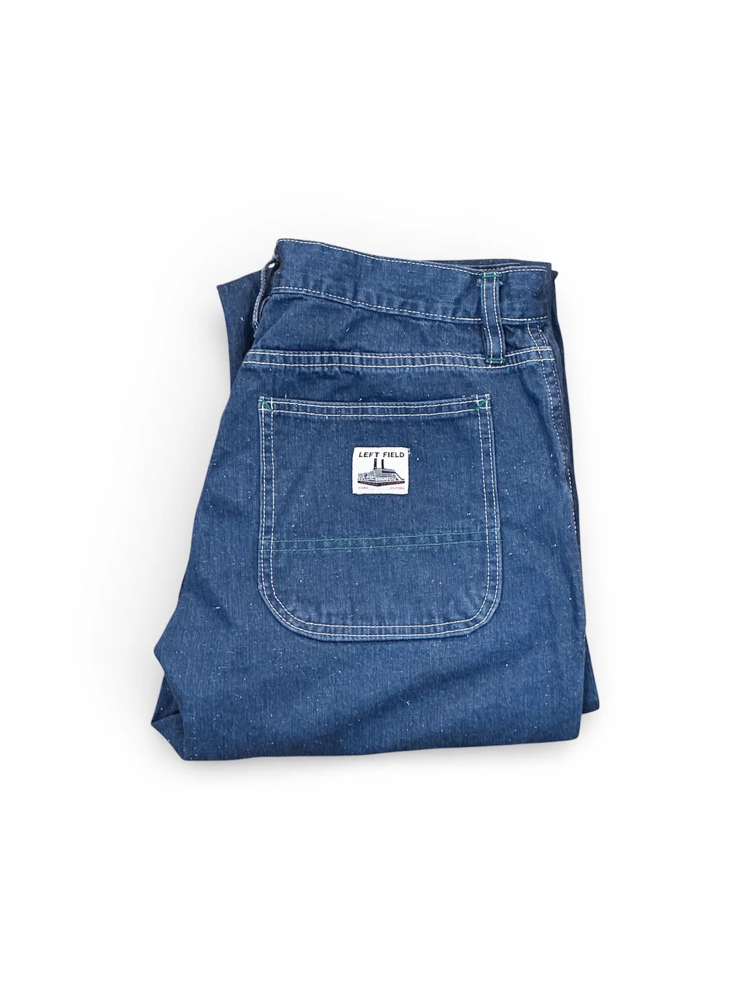 Japanese indigo 11.5oz Jelt Nep Work Uniform Denim (New Wider Fit) - Image 2
