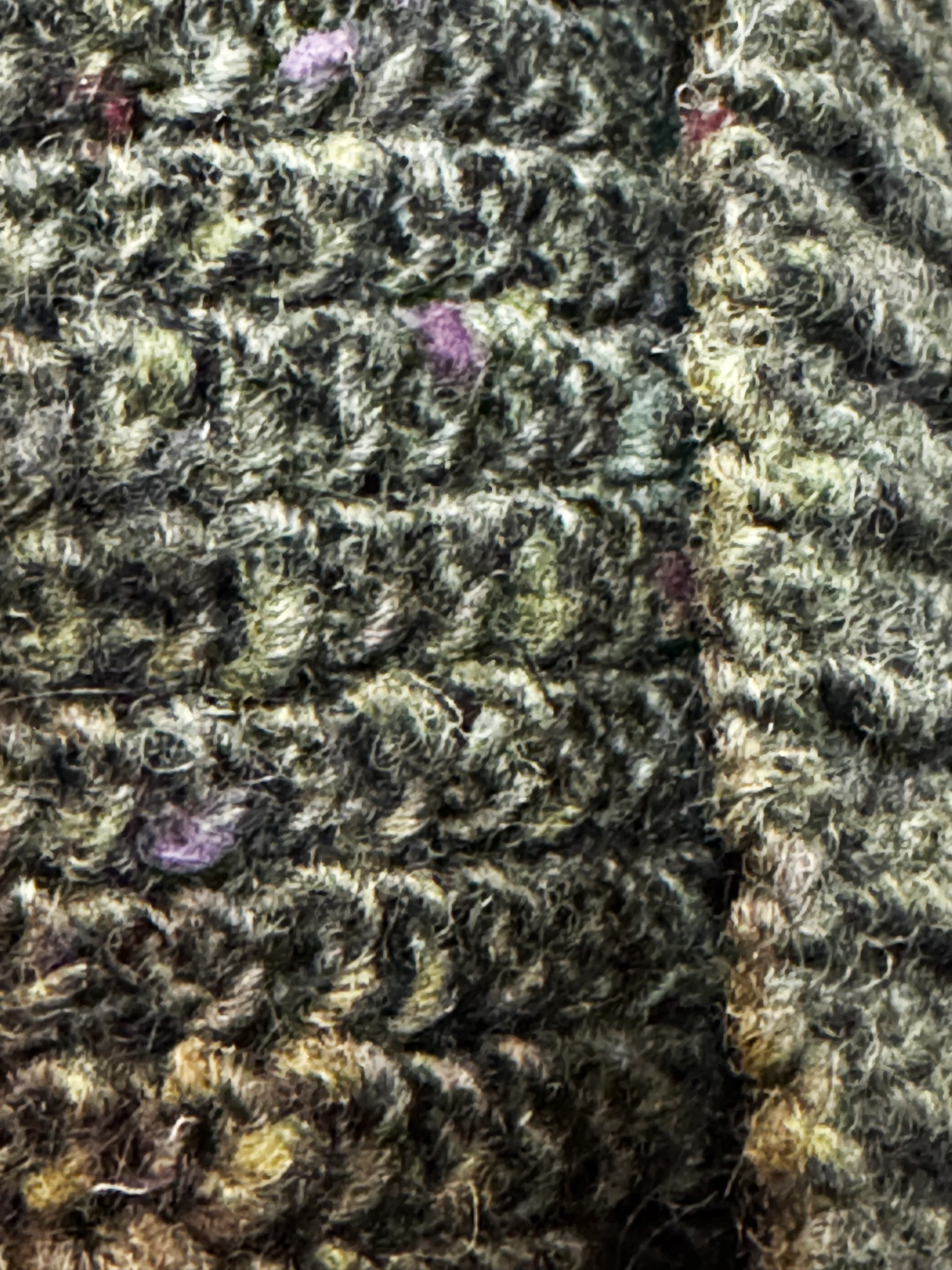 Donegal Olive Merino Wool Watch Cap - Image 2