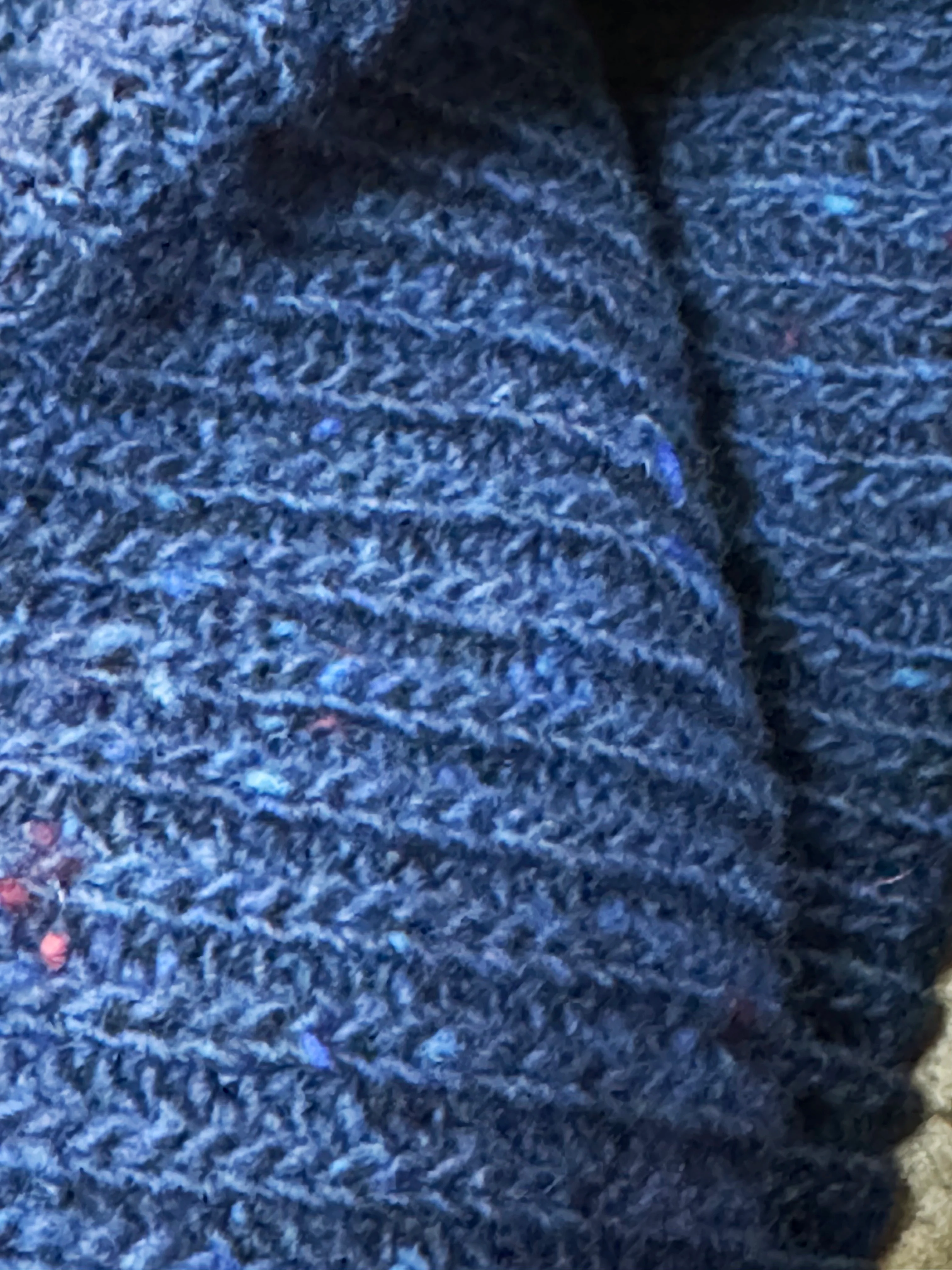 Donegal Navy Merino Wool Watch Cap - Image 2