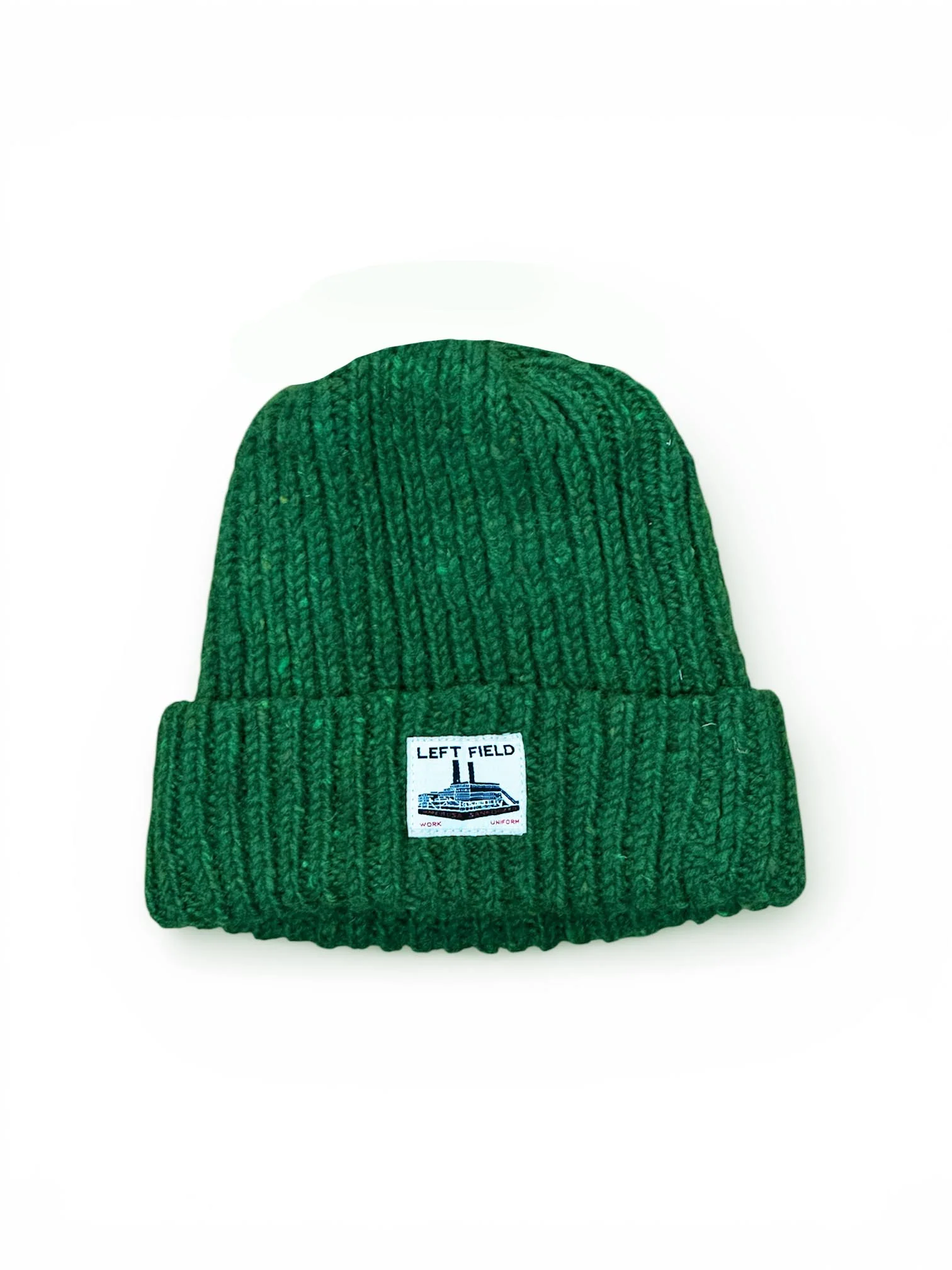 Donegal Merino Wool Shamrock Watch Cap