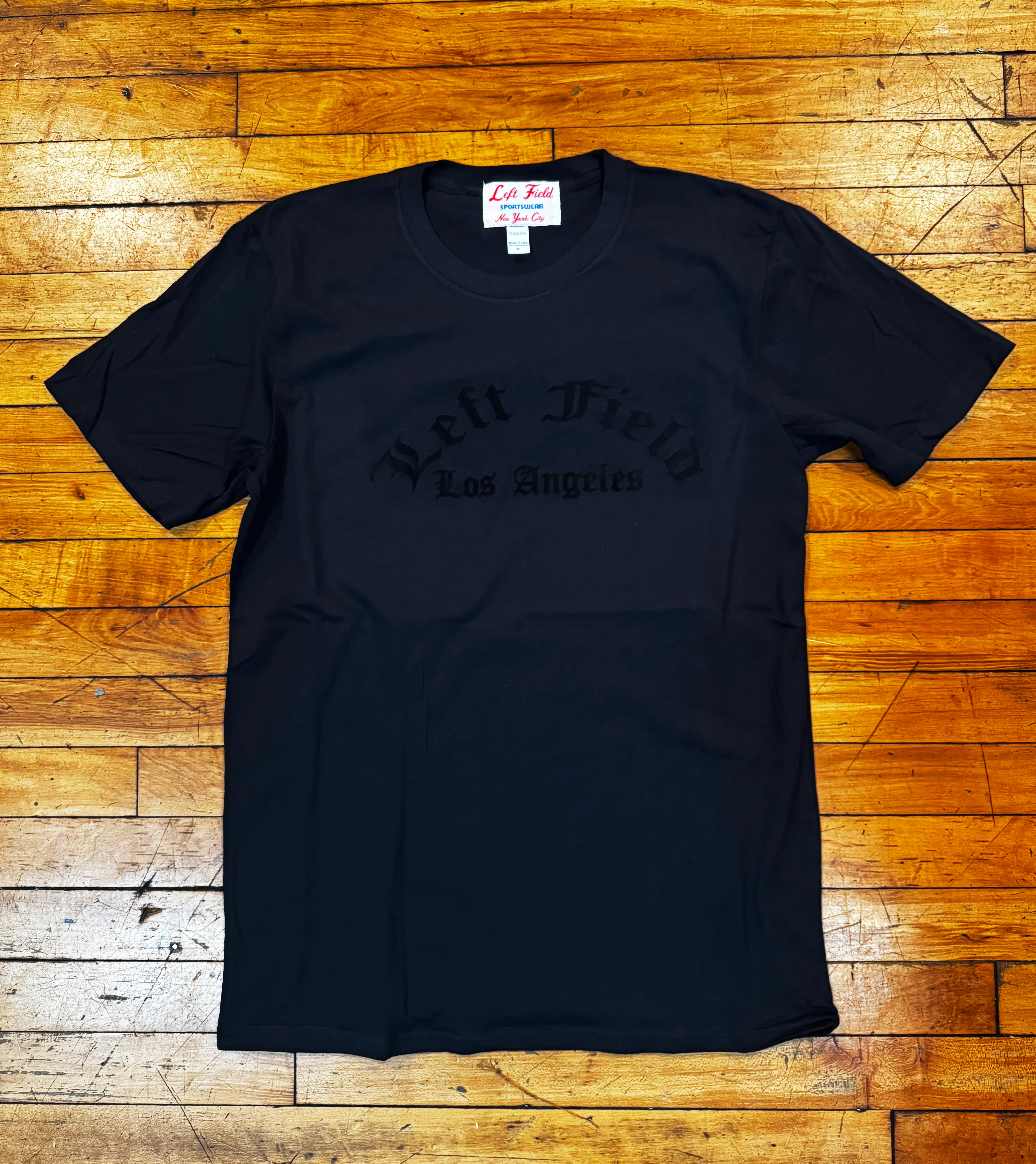 Flock Los Angeles Black Tee