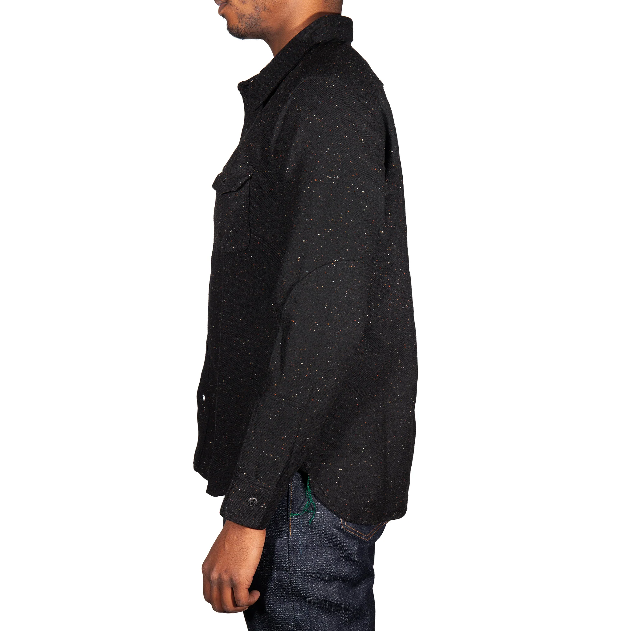 Galaxy Japanese Cotton/Wool Dustbowl Work shirt *dry clean only! - Image 7