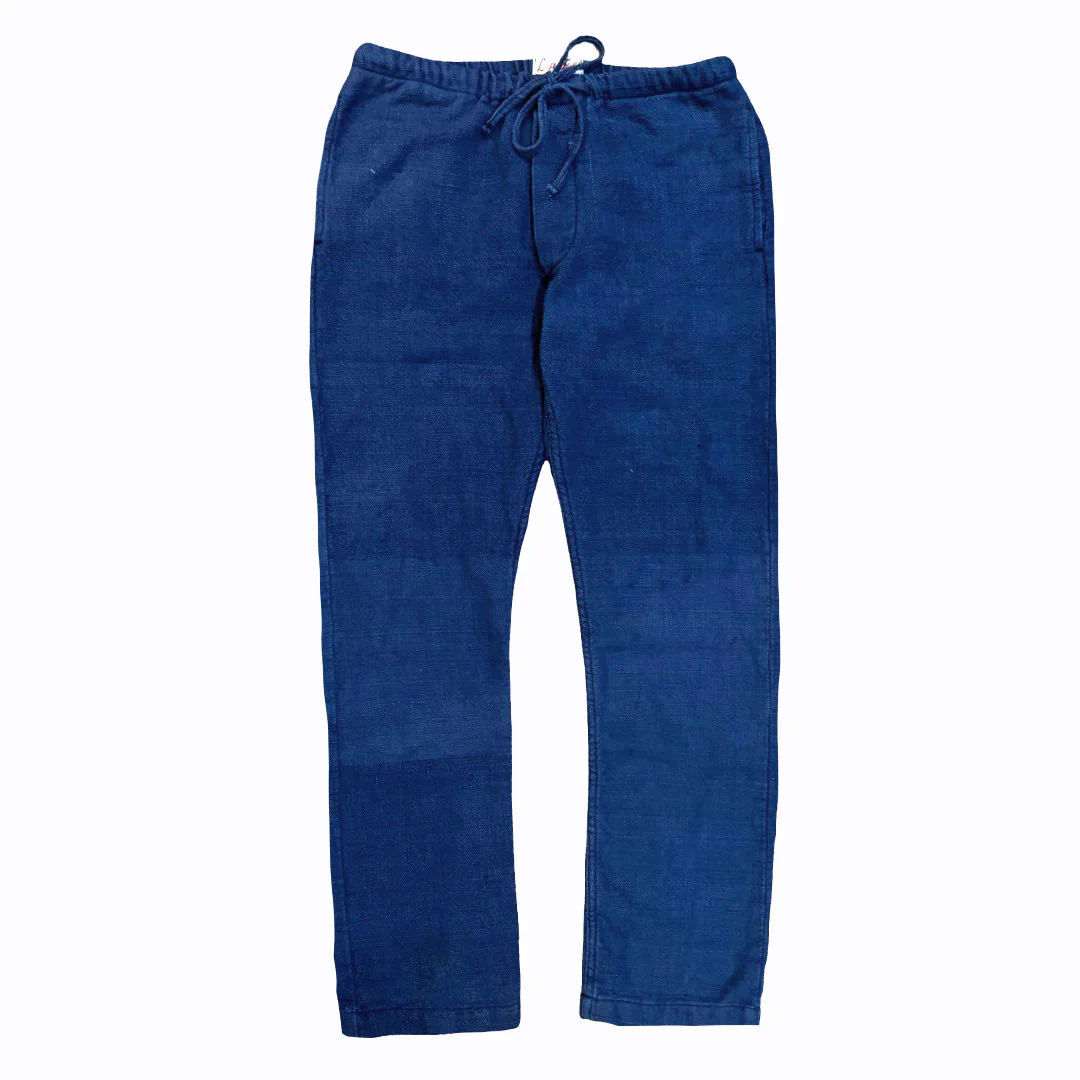 Hand loomed Natural Indigo Lounge Pant