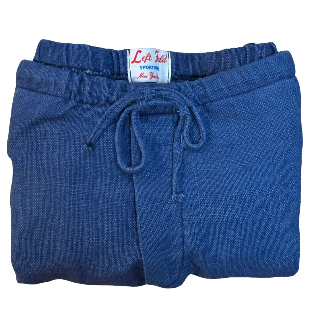 Hand loomed Natural Indigo Lounge Pant - Image 2