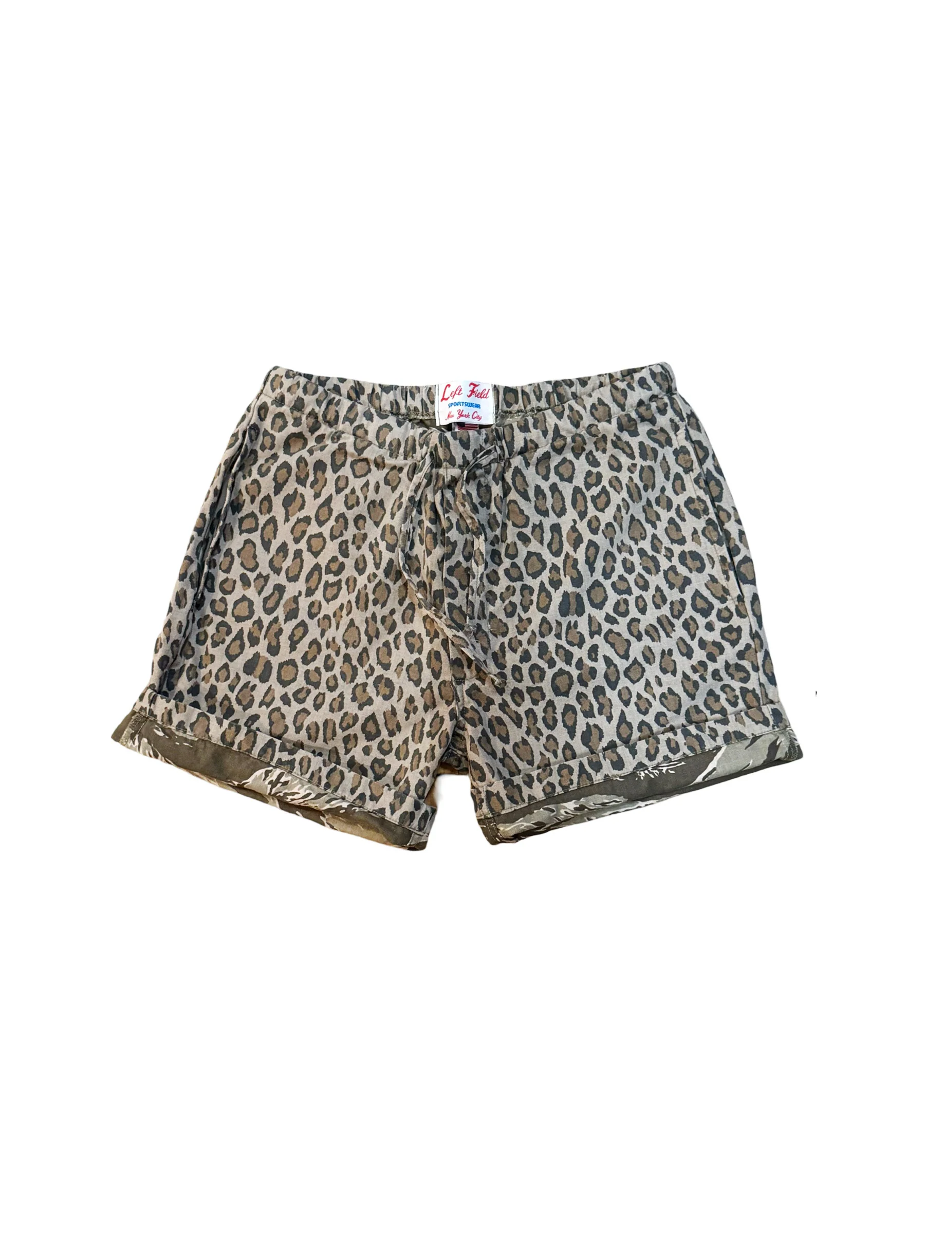 ** Pre Order Japanese Leopard print/ Tiger stripe drawstring shorts ETA 1 Week
