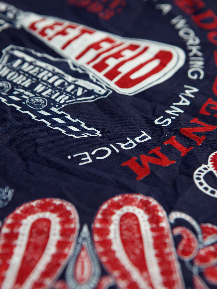 Left Field Rotary Printed Bandana - Image 3