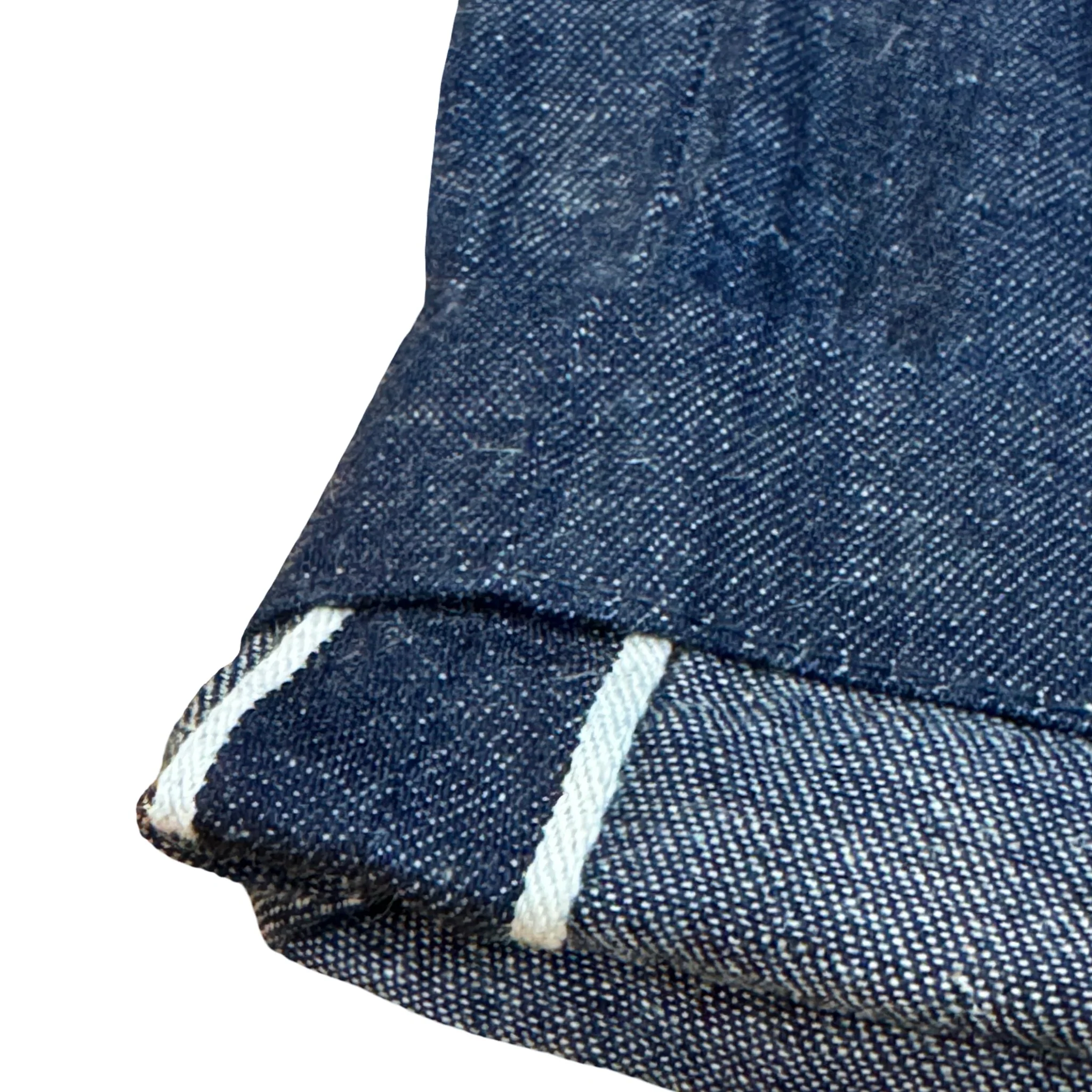 Nihon Menpu 8oz Cotten/ Linen Selvedge denim drawstring shorts - Image 2