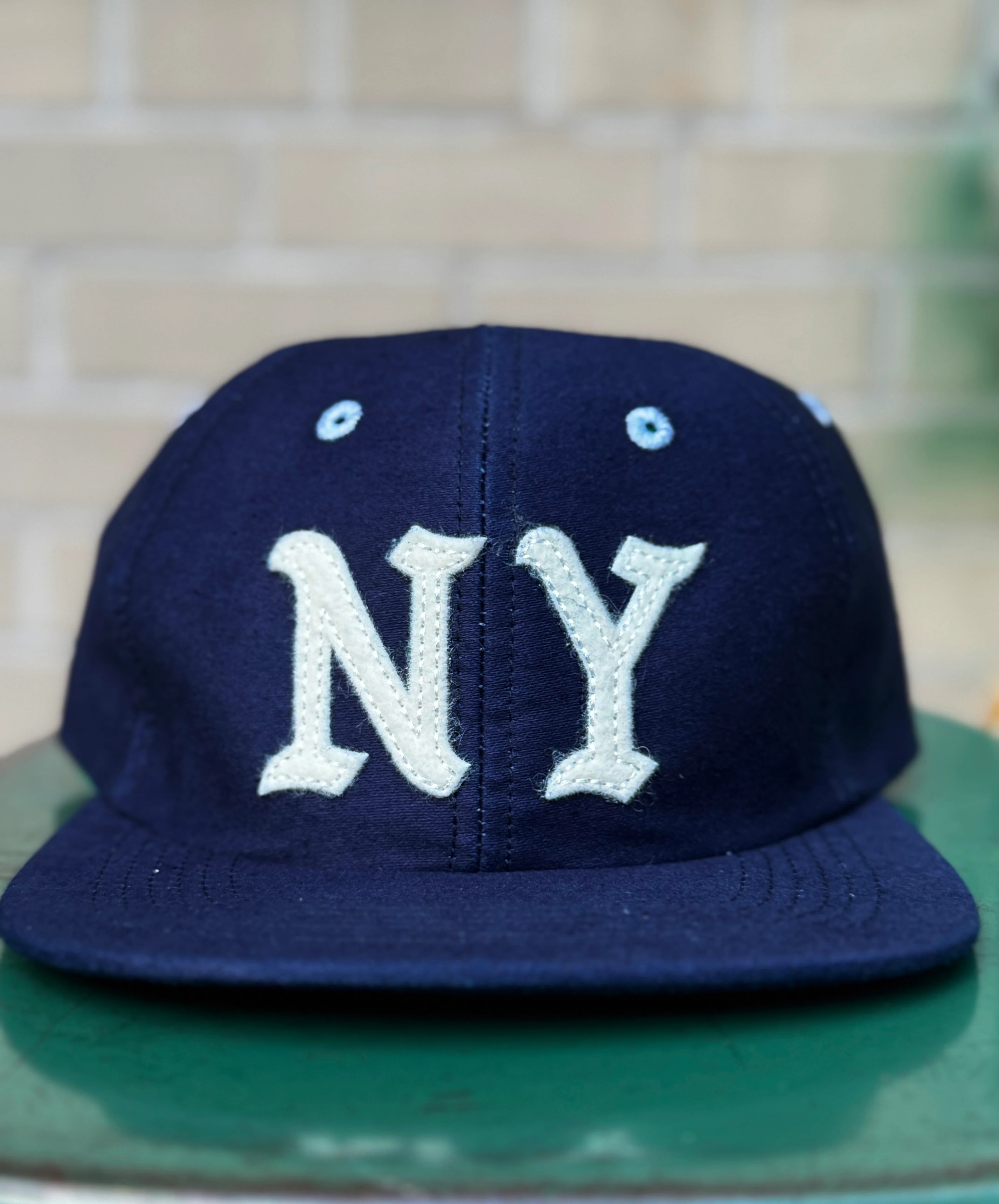 NY Japanese indigo moleskin Baseball cap made in NYC