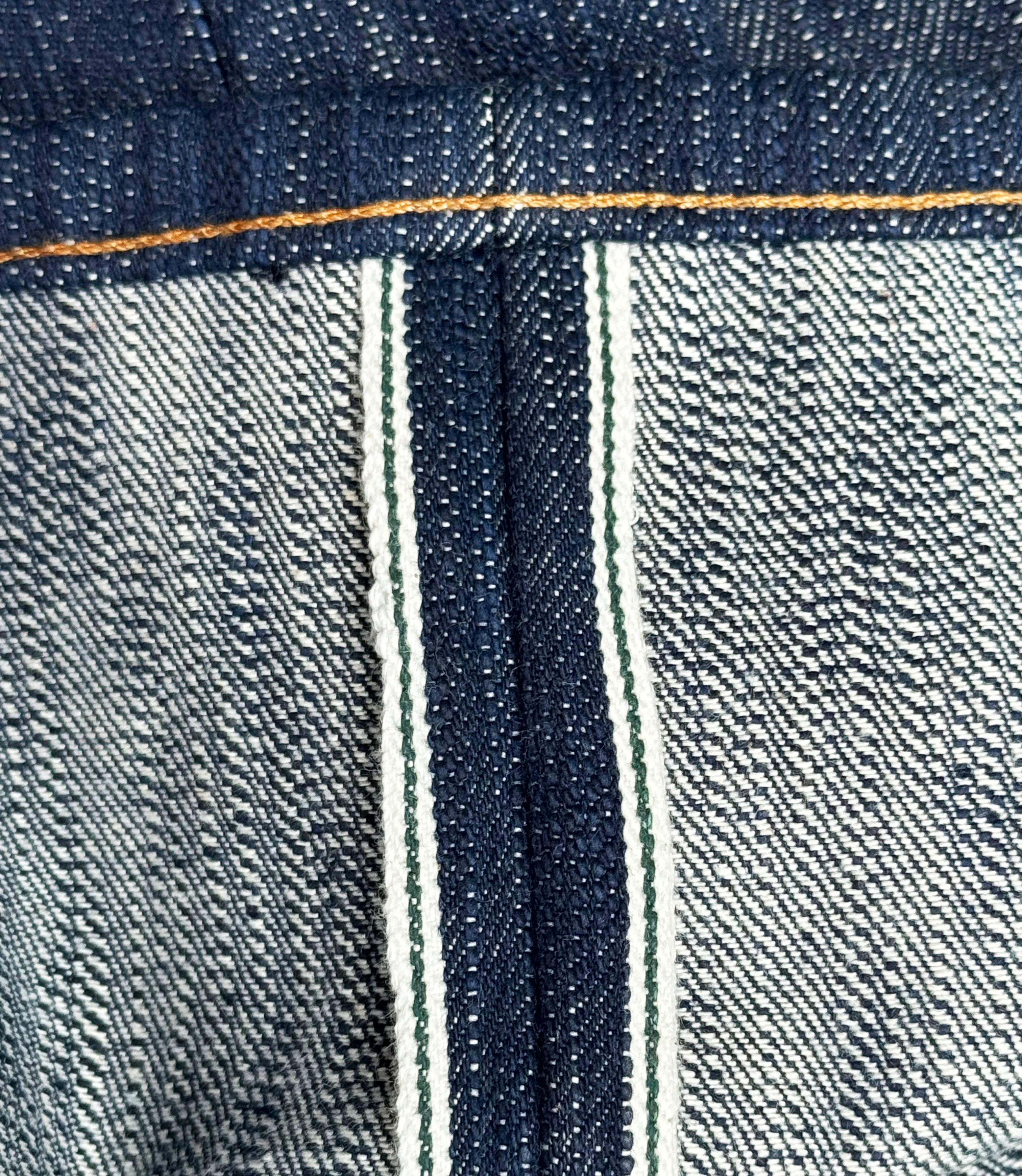 Buckle Back Tokushima Shoai Hank Dyed denim (Natural plant dyed Indigo) in store now! - Image 11