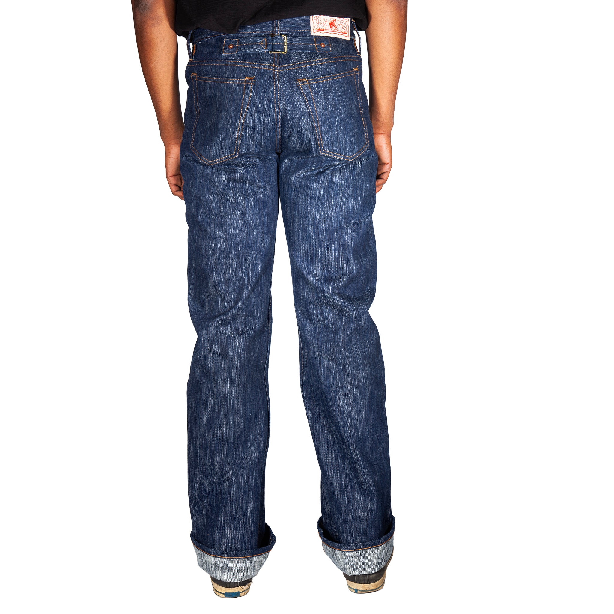 Buckle Back Tokushima Shoai Hank Dyed denim (Natural plant dyed Indigo) in store now! - Image 17