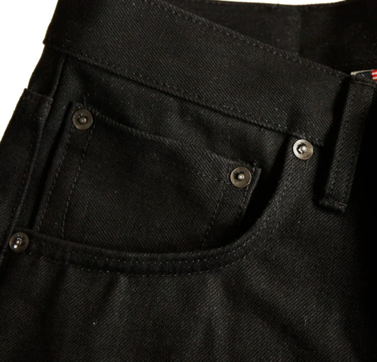 Black Maria Atlas Vidalia Mills 14 oz Raw Denim (running a smaller, size up)* deadstock denim, no more! - Image 13