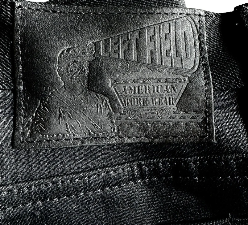 Black Maria Atlas Vidalia Mills 14 oz Raw Denim (running a smaller, size up)* deadstock denim, no more! - Image 2
