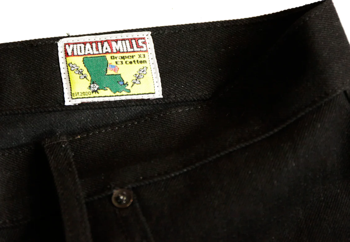 Black Maria Atlas Vidalia Mills 14 oz Raw Denim (running a smaller, size up)* deadstock denim, no more! - Image 5