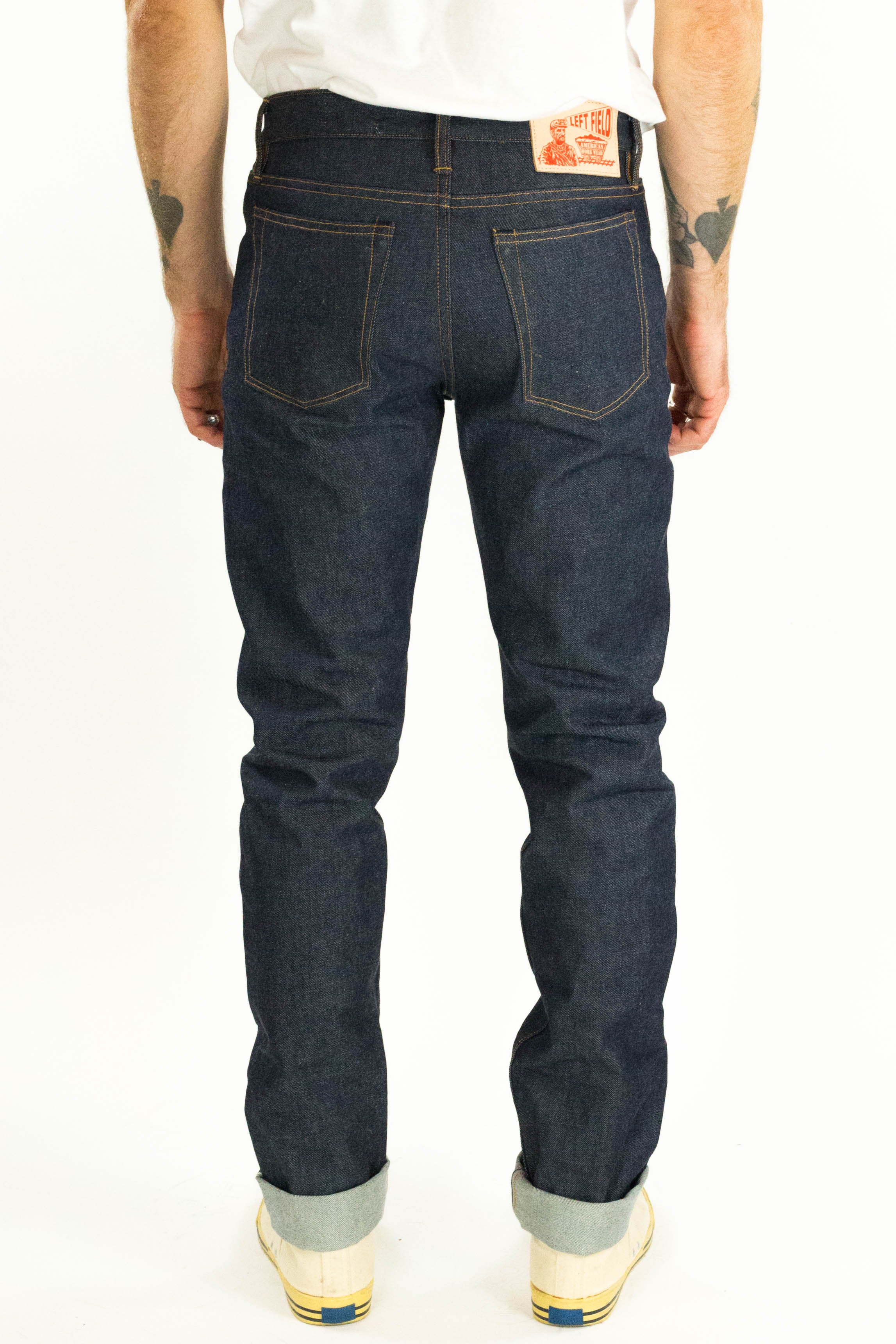 Chelsea Vidalia Mills 14 oz Indigo Selvedge(last of the dark blue indigo run) - Image 3