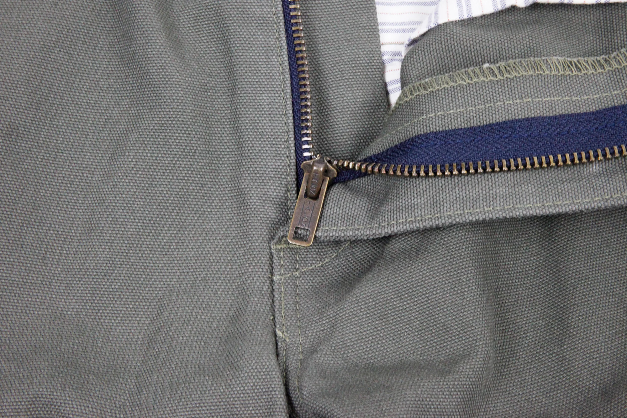 Olive Green  Mt Vernon 13 oz  Work Uniform Chino - Image 7