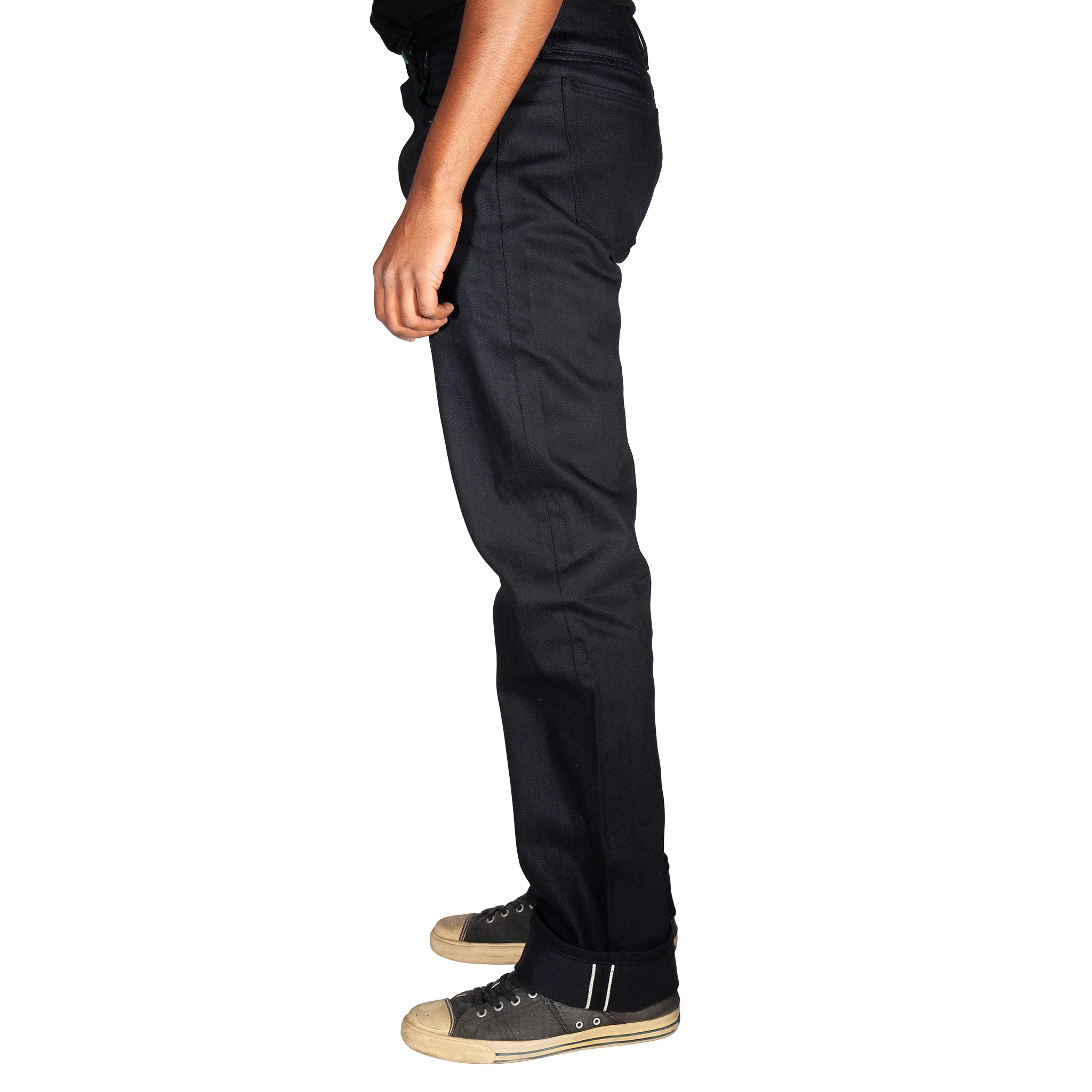 Smokestacks Black Maria Japanese 14 oz selvedge Sulphur Denim Wide Leg - Image 10