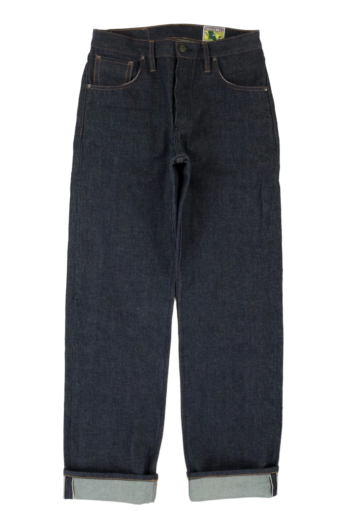 Smokestacks Vidalia Mills 14 oz Indigo Selvedge (last of the dark blue indigo run)