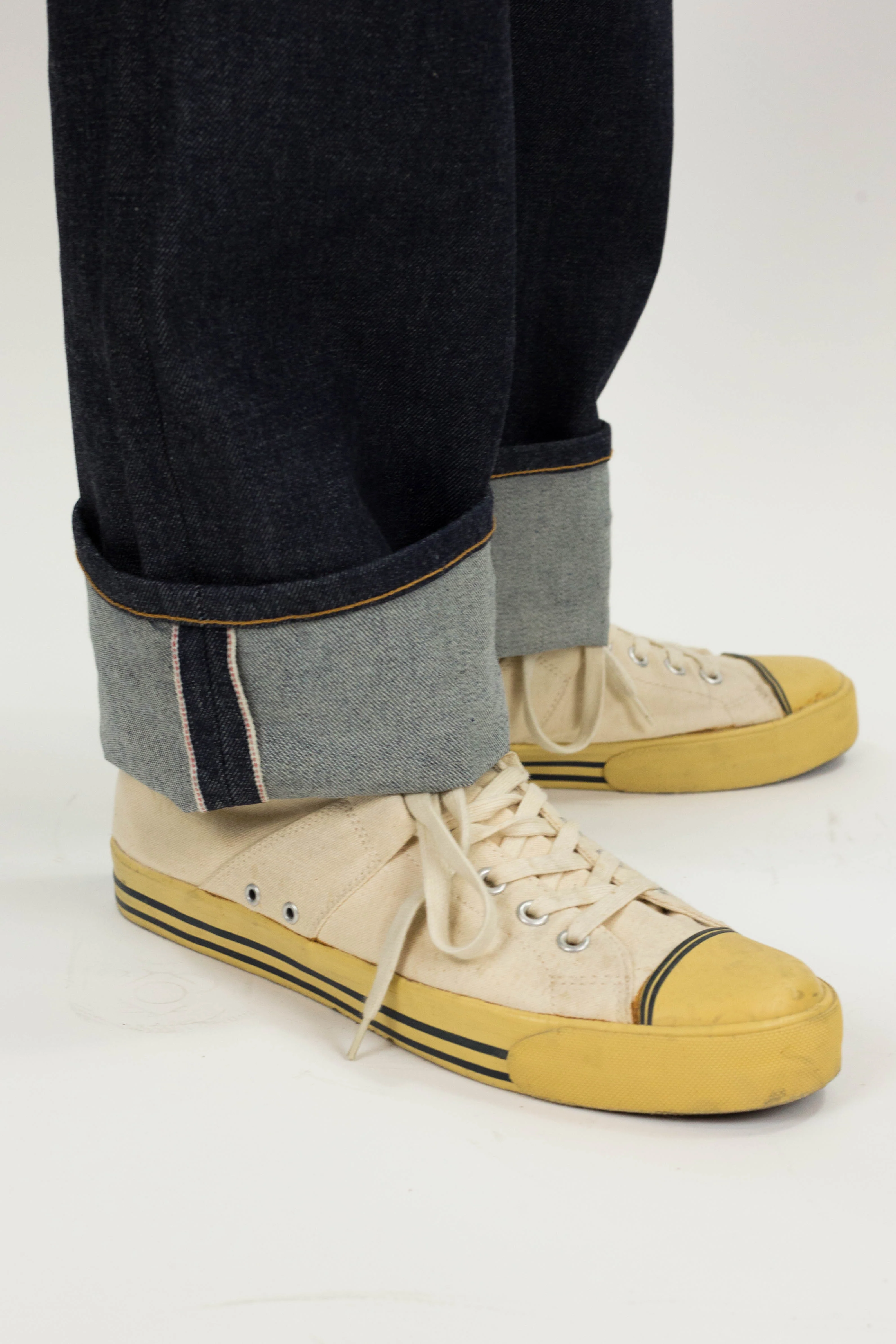 Smokestacks Vidalia Mills 14 oz Indigo Selvedge (last of the dark blue indigo run) - Image 7