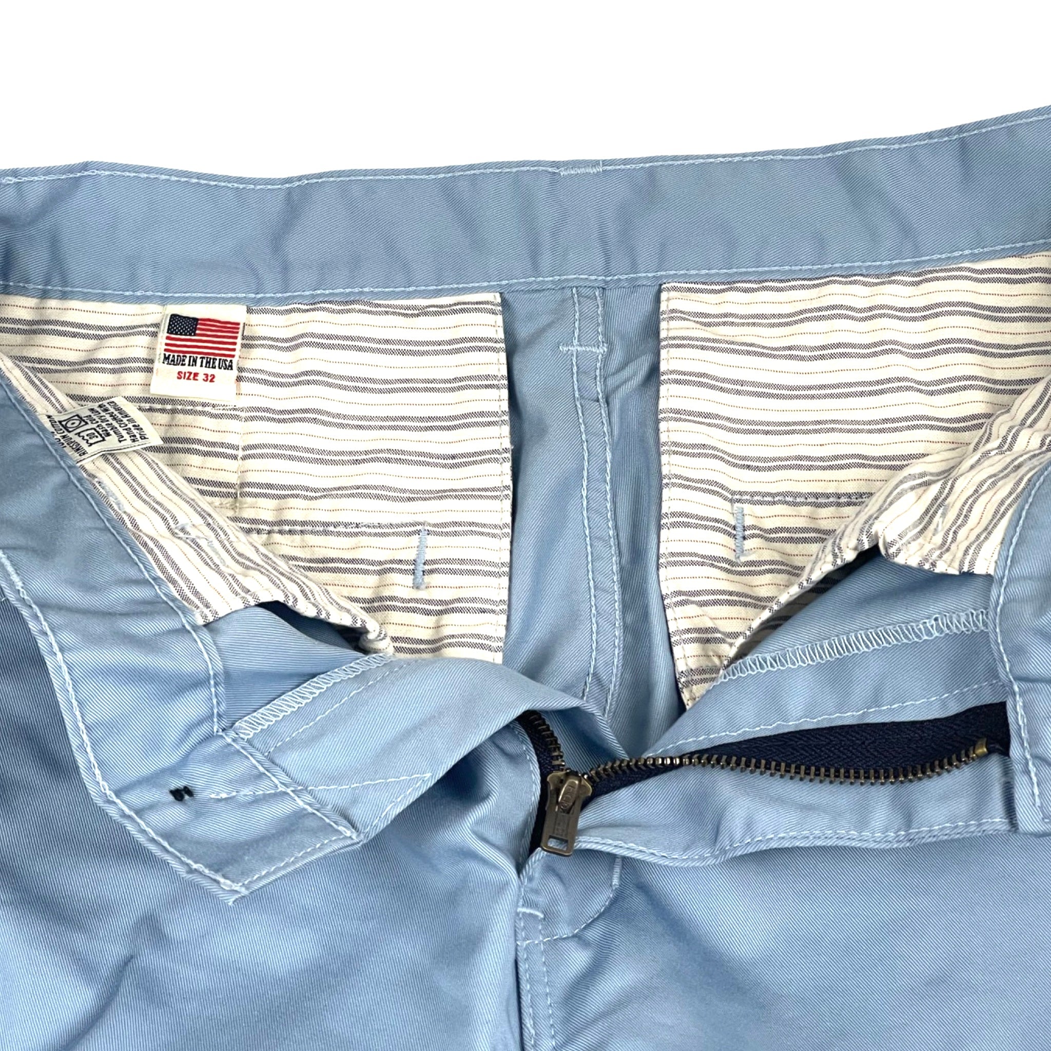 Lt Blue Japanese Solotex poly/cotton twill Work Uniform Chino - Image 5