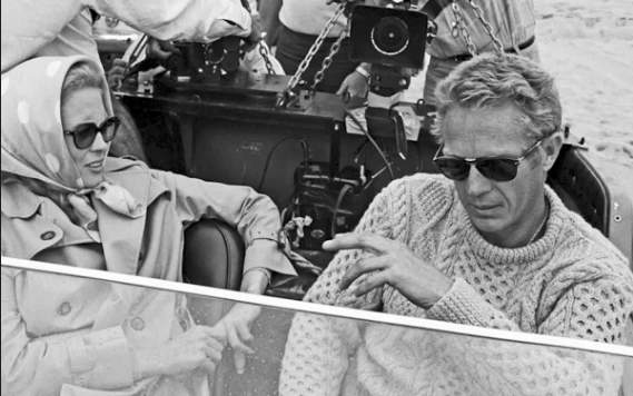 Steve McQueen Natural Galway Irish Wool Sweater - Image 5