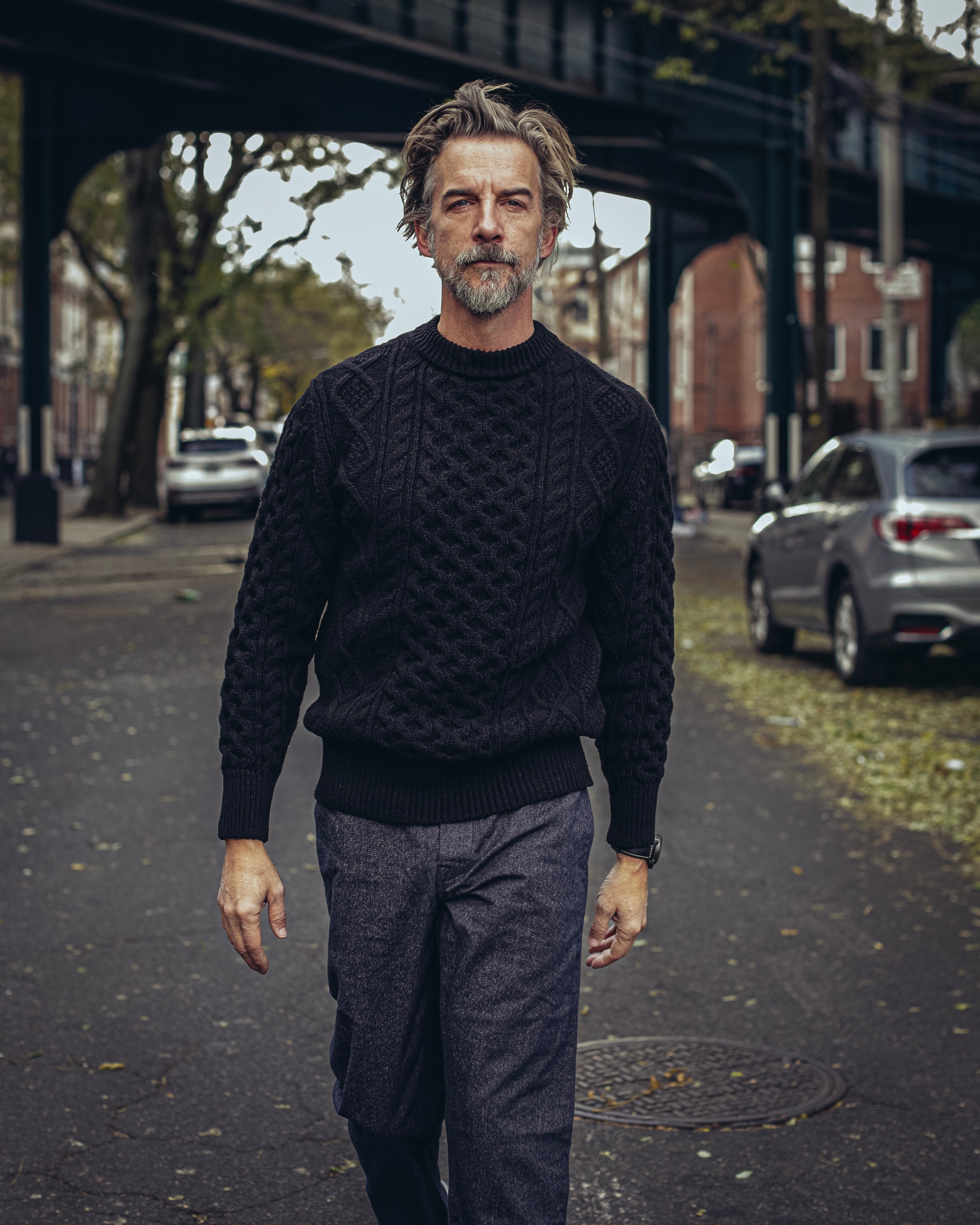 Steve McQueen Natural Galway Irish Wool Sweater - Image 7