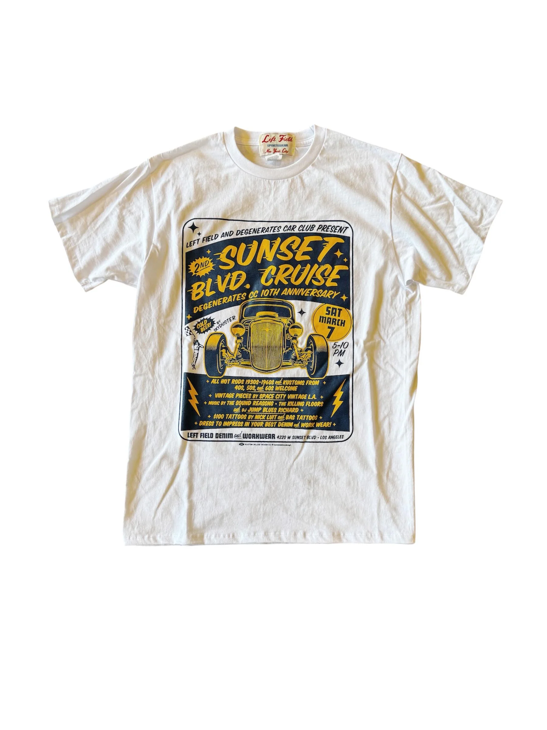 Sunset Blvd Cruise Tee
