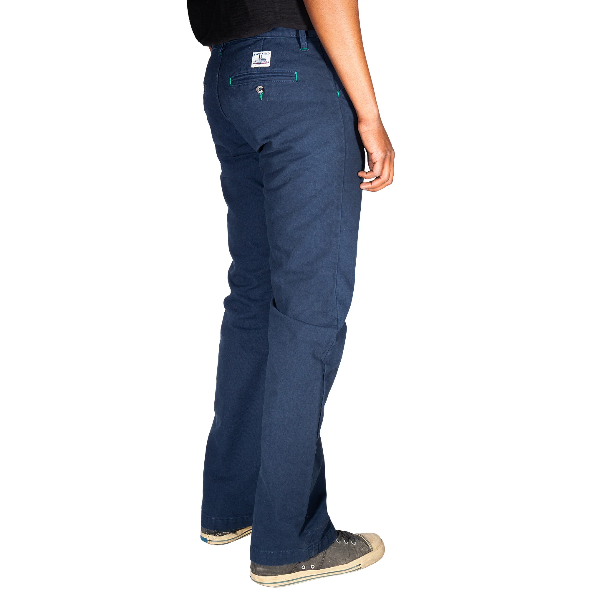 Vintage Wash Navy Duck Mt Vernon 13 oz Work Uniform Chino Wider Fit - Image 13