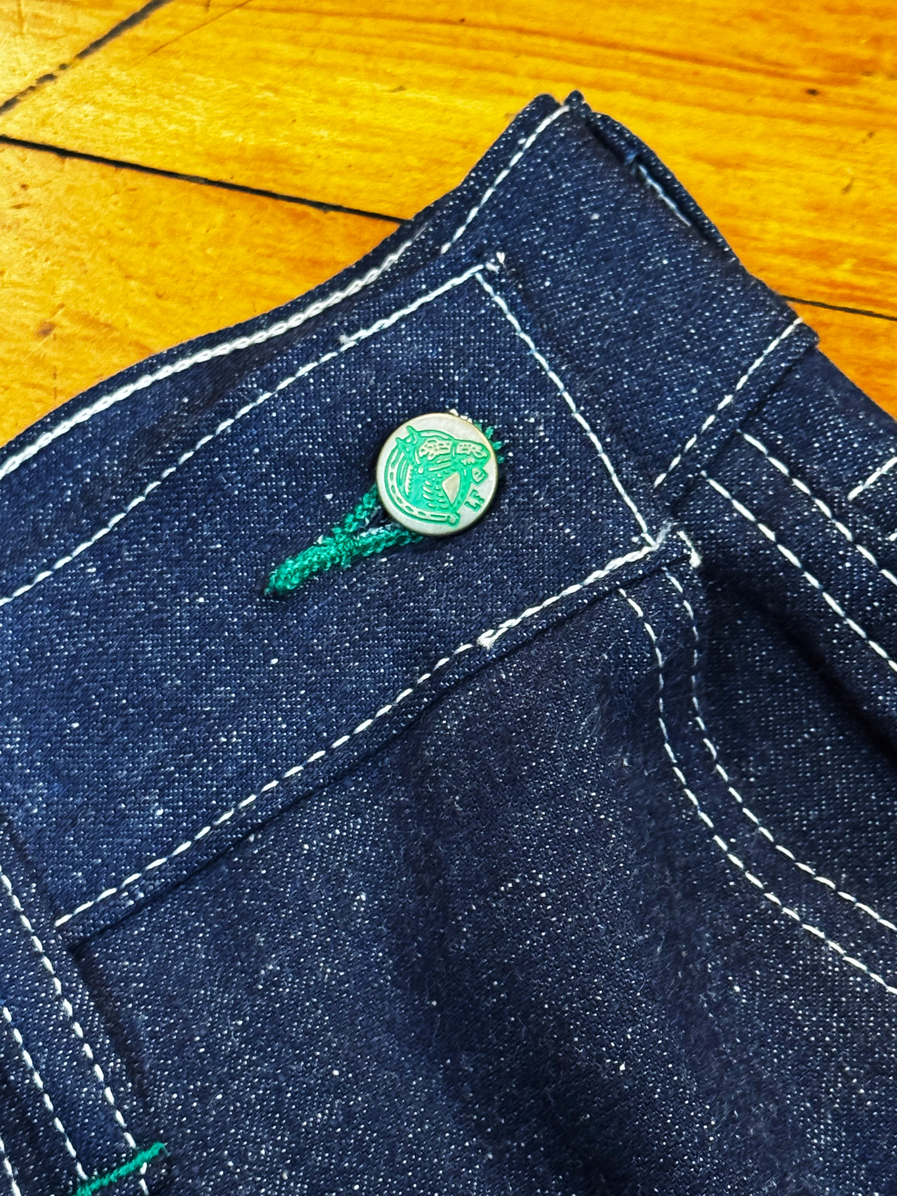 Women's 11.5 oz raw Japanese selvedge Jelt Denim Jean - *New Fit* - Image 3