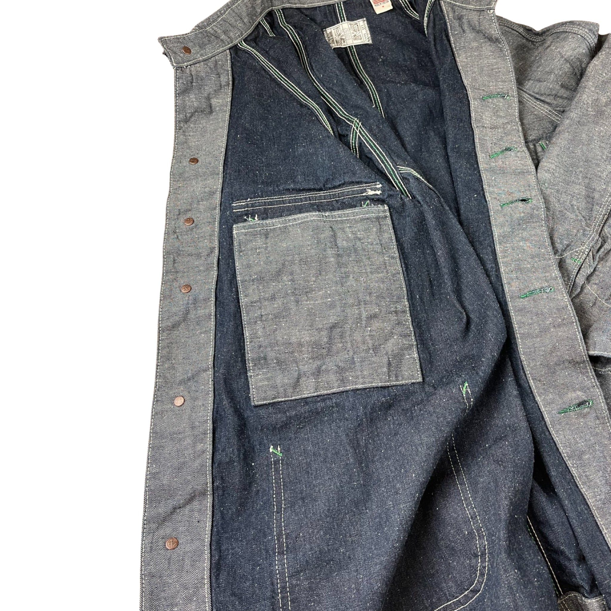 Coal Breaker Chambray "Jelt" Chore Jacket - Image 10