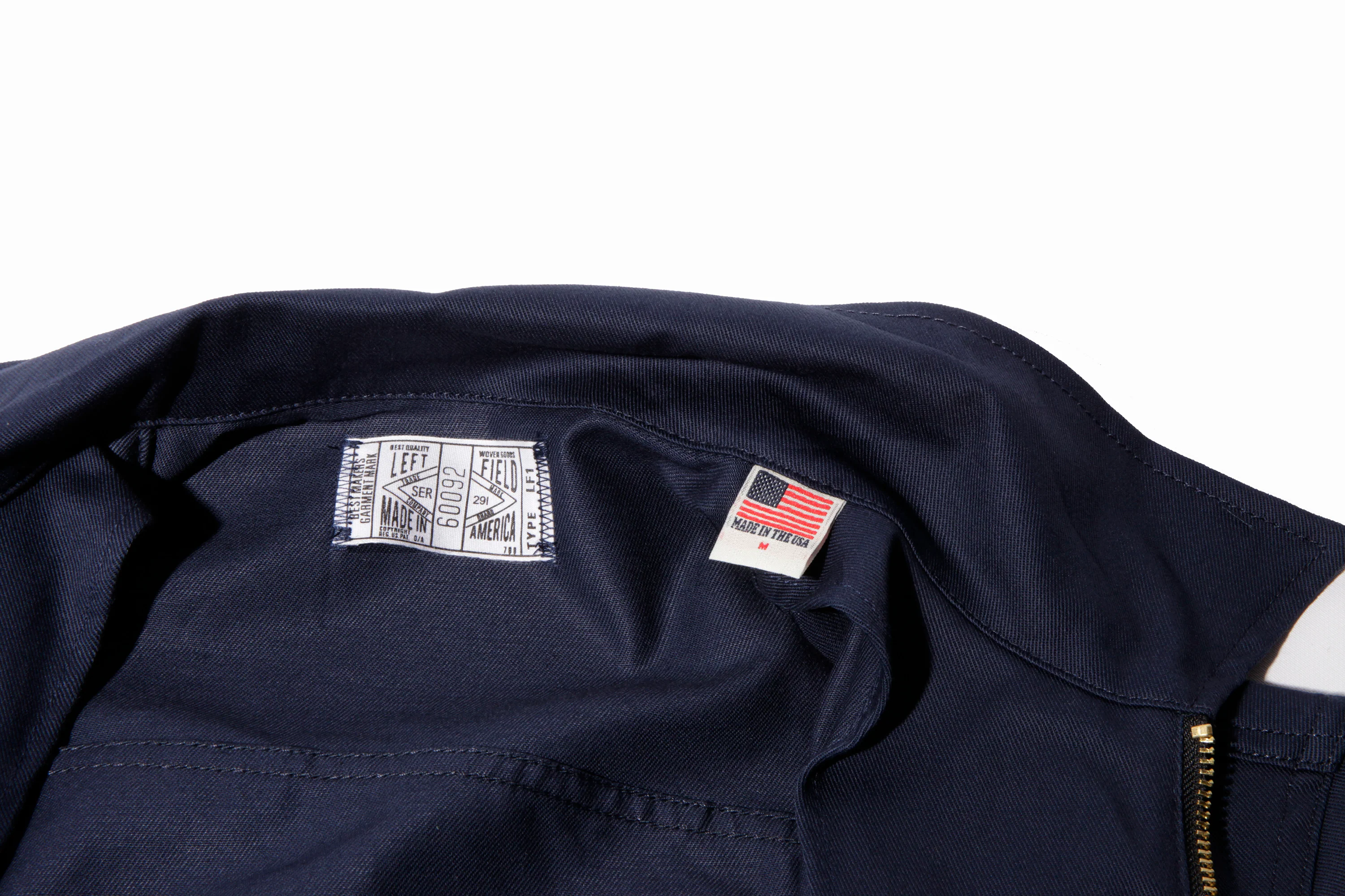 WORK UNIFORM Greaser Garage Jacket - Dark Navy 9 oz Twill - Image 13