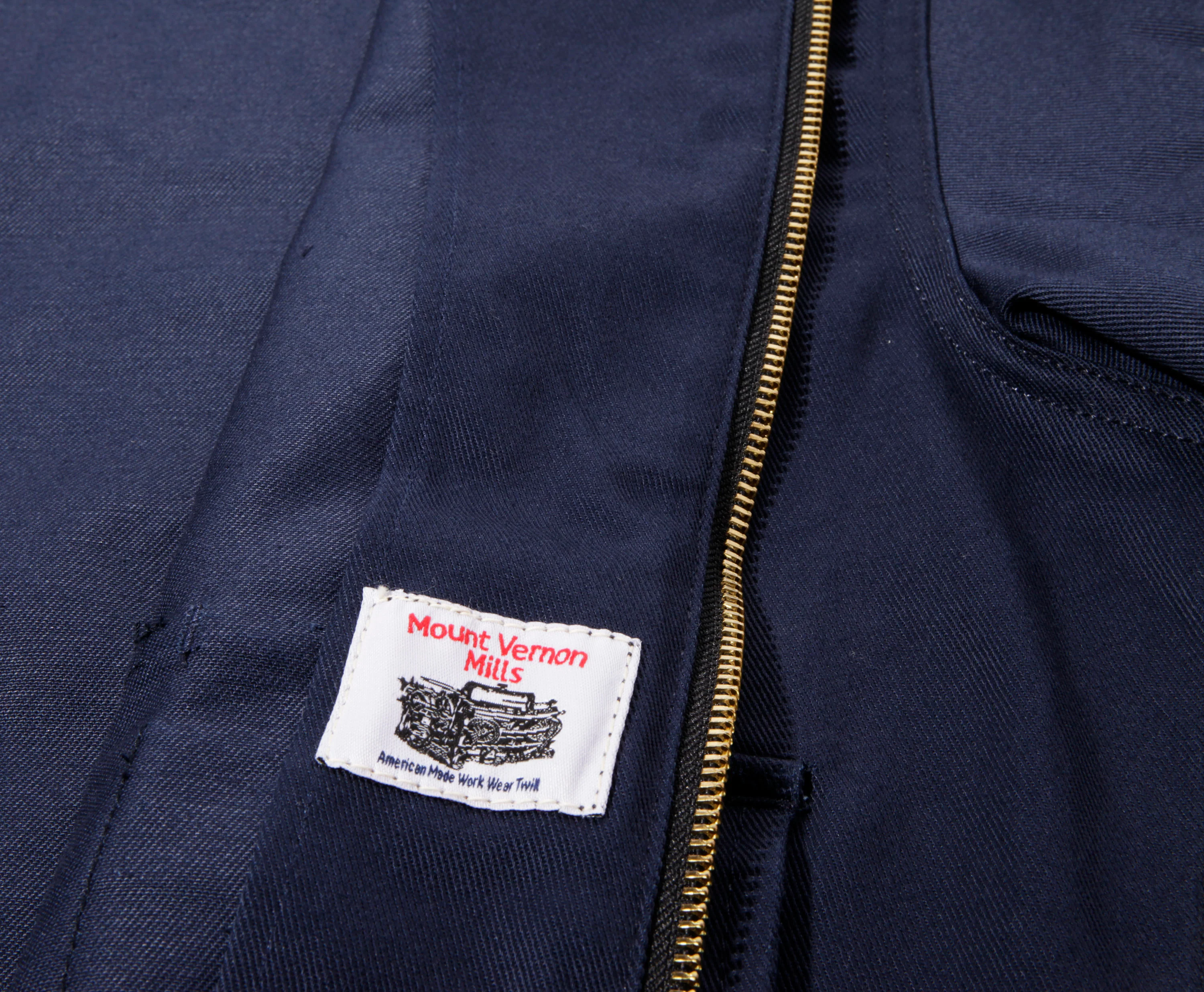WORK UNIFORM Greaser Garage Jacket - Dark Navy 9 oz Twill - Image 14