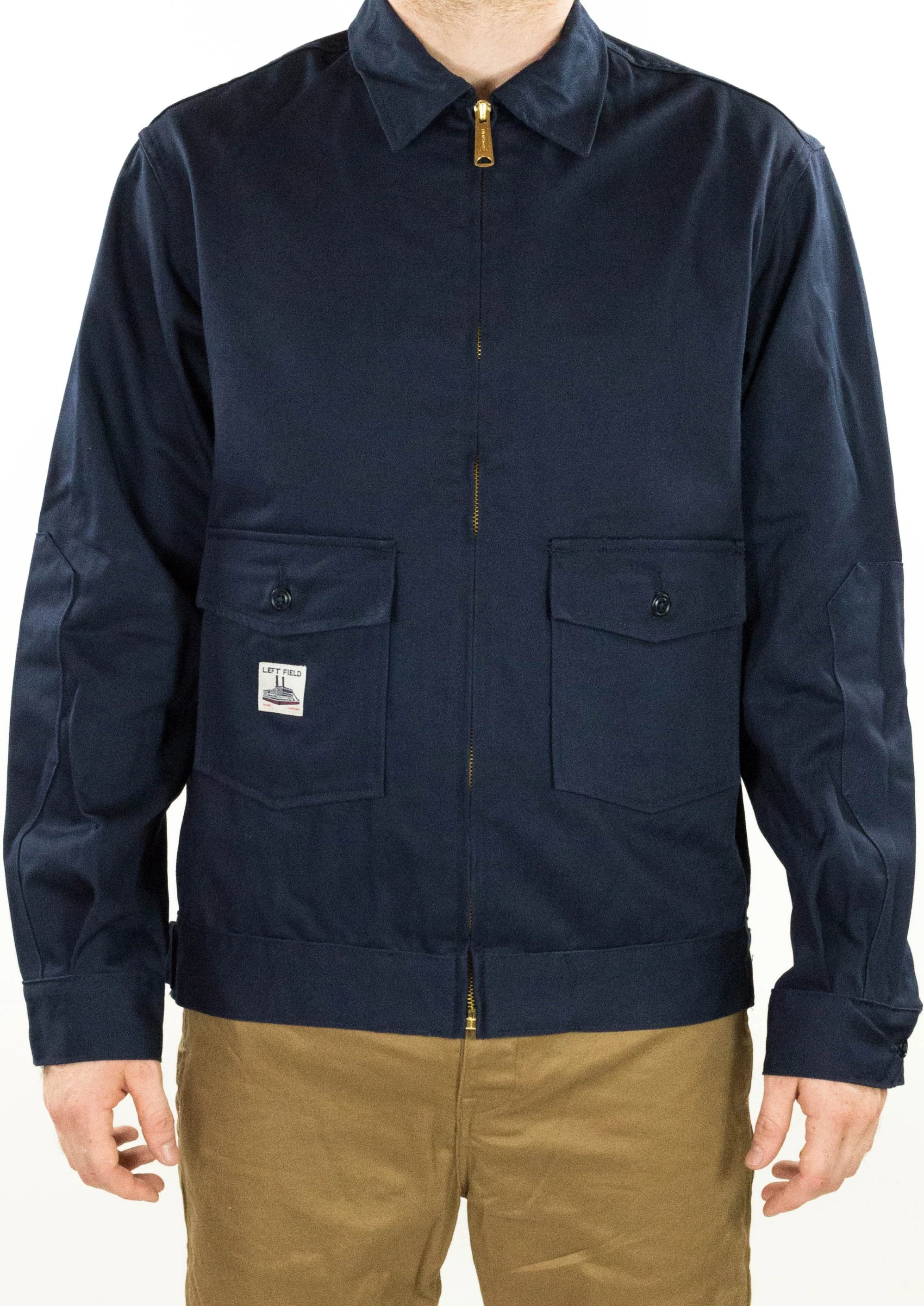 WORK UNIFORM Greaser Garage Jacket - Dark Navy 9 oz Twill - Image 2
