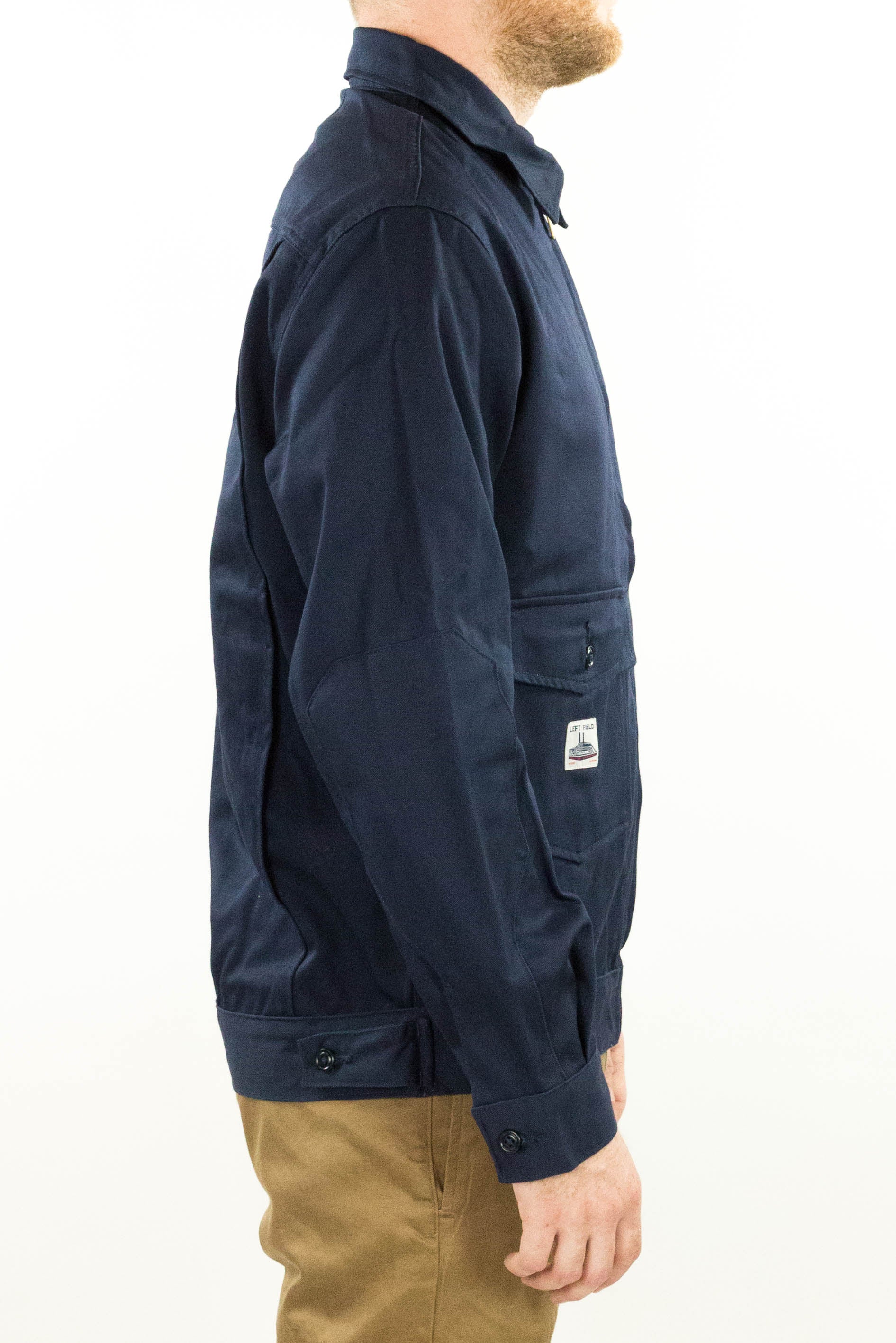 WORK UNIFORM Greaser Garage Jacket - Dark Navy 9 oz Twill - Image 5