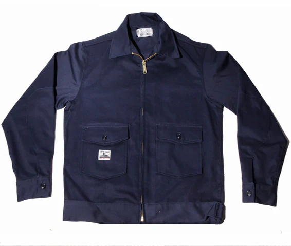 WORK UNIFORM Greaser Garage Jacket - Dark Navy 9 oz Twill - Image 7