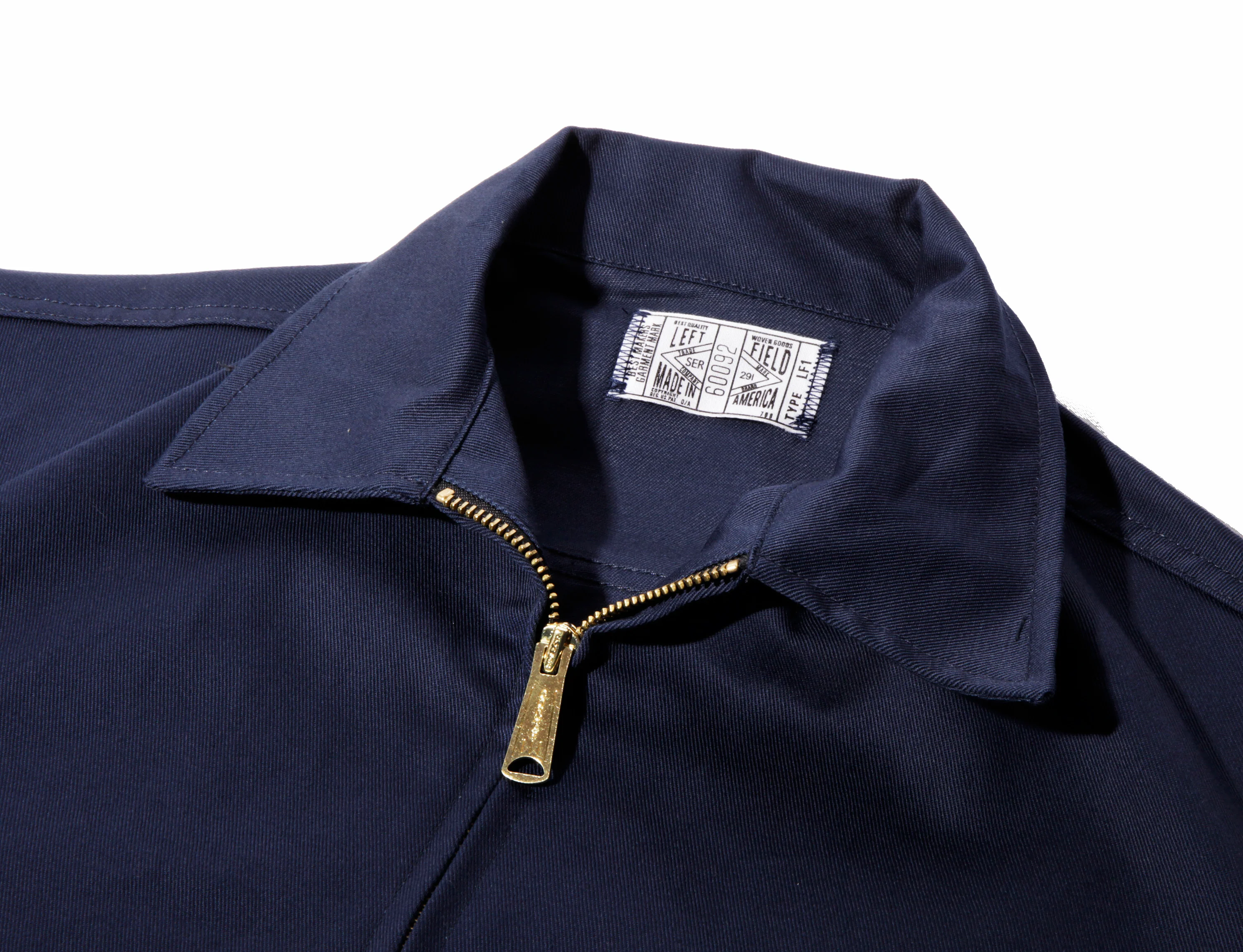 WORK UNIFORM Greaser Garage Jacket - Dark Navy 9 oz Twill - Image 9