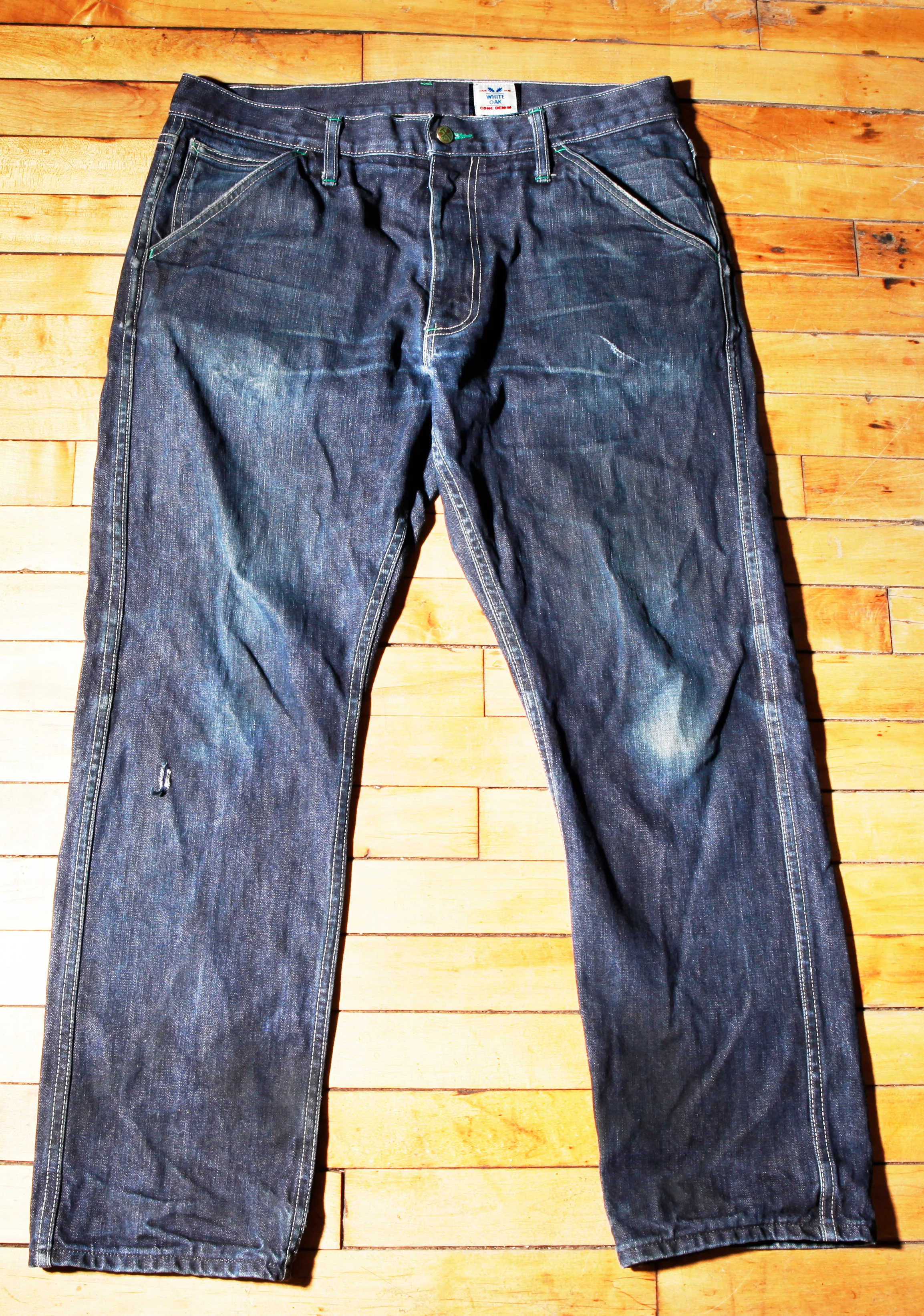 Work Uniform Jean 13 oz Cone White Oak broken twill - Image 25